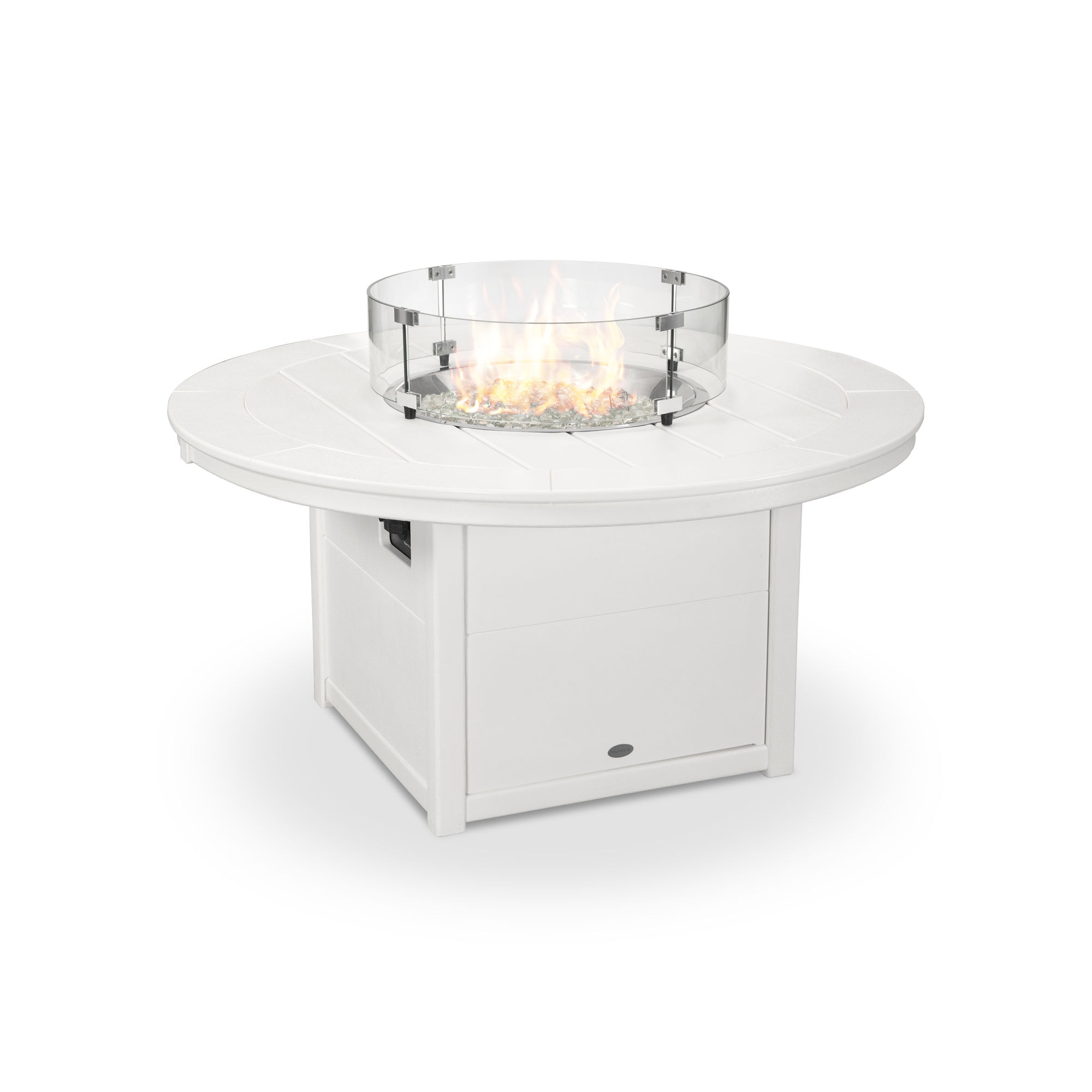 48 round deals fire pit table