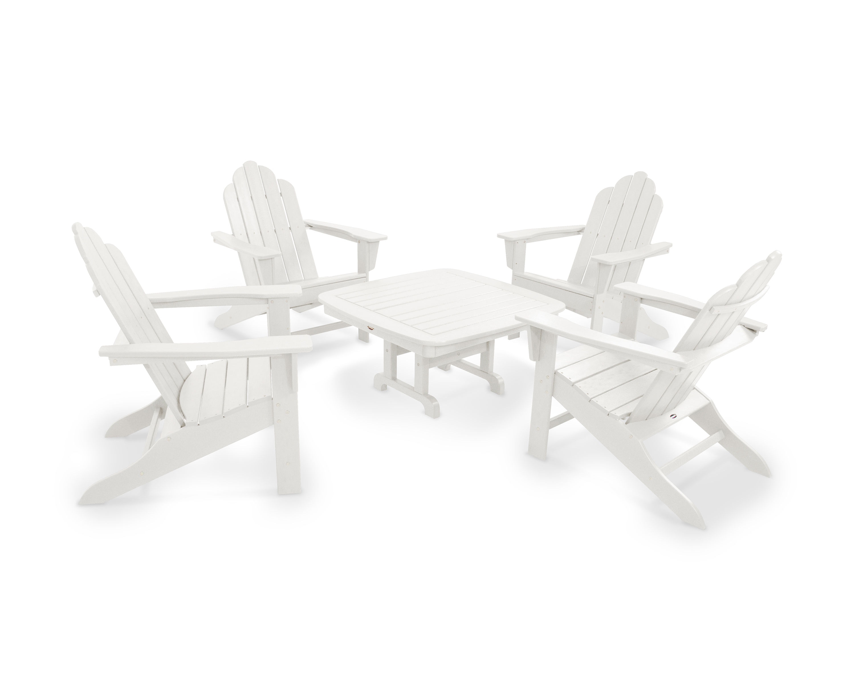  Long Island Adirondack 5-Piece Conversation Group 