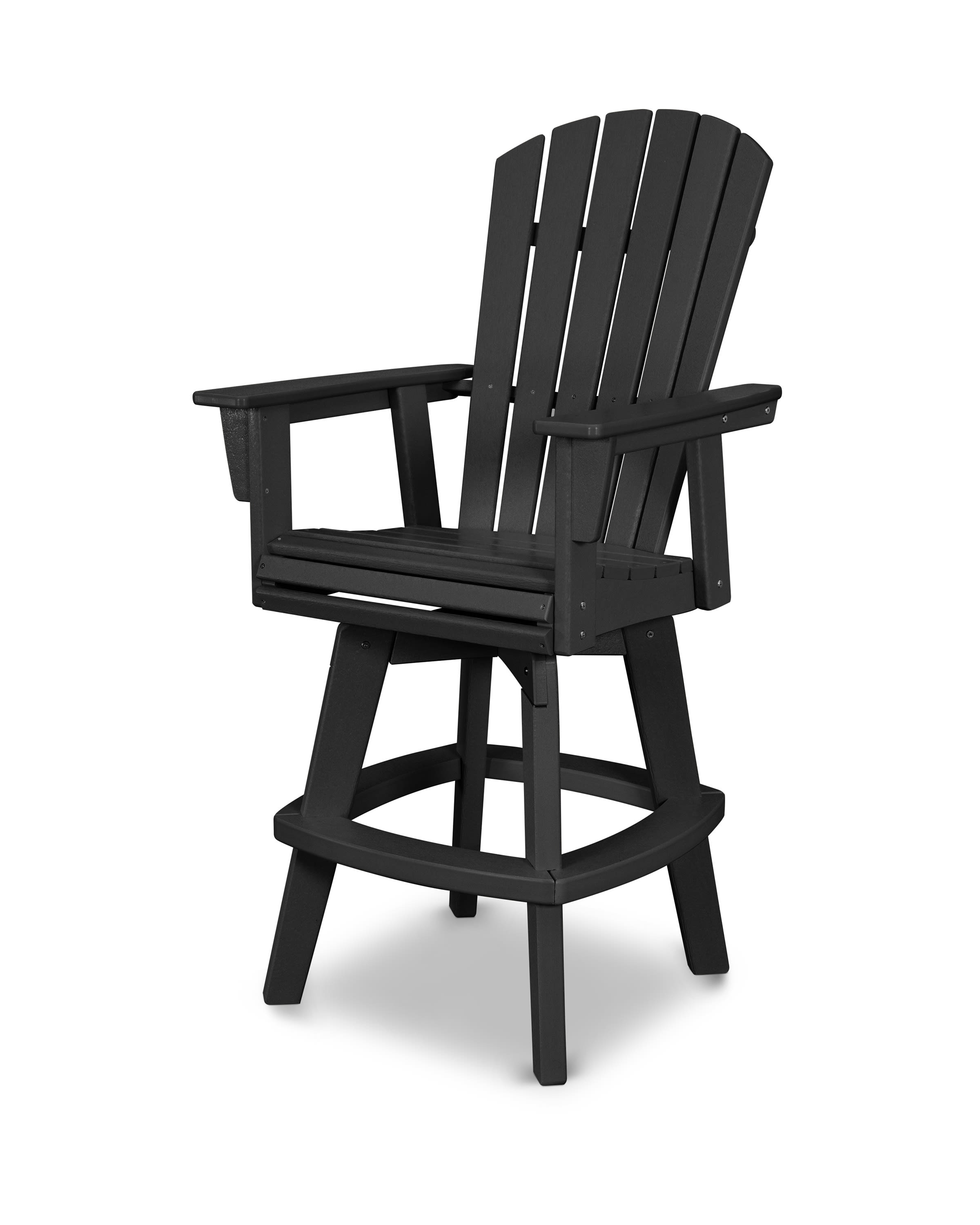  Nautical Adirondack Swivel Bar Chair 