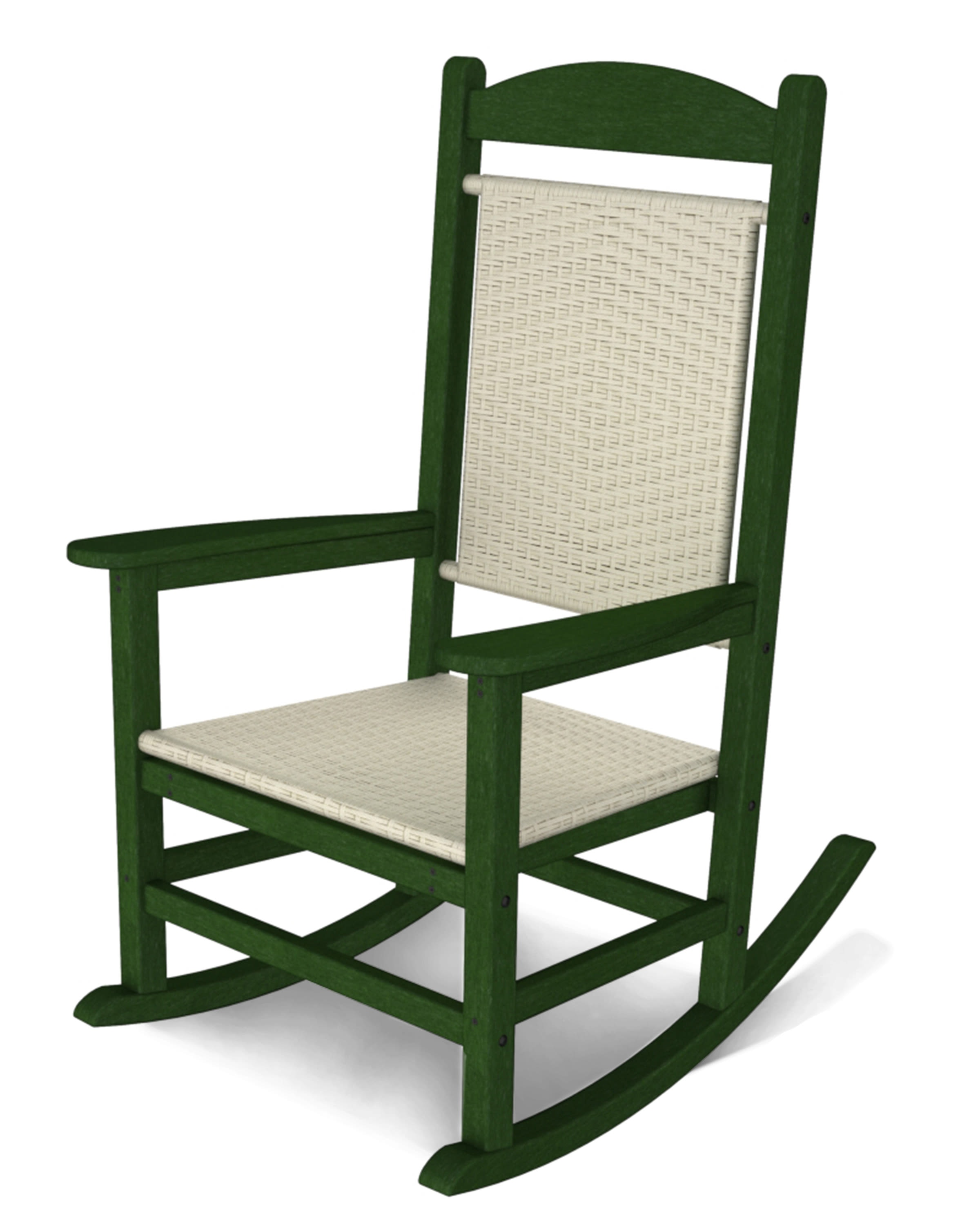  Presidential Woven Rocking Chair 