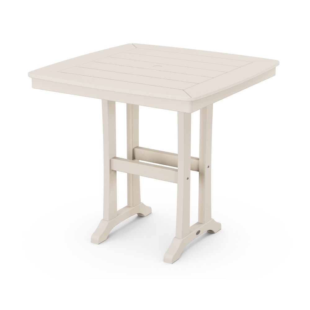  Nautical Trestle 37" Counter Table 