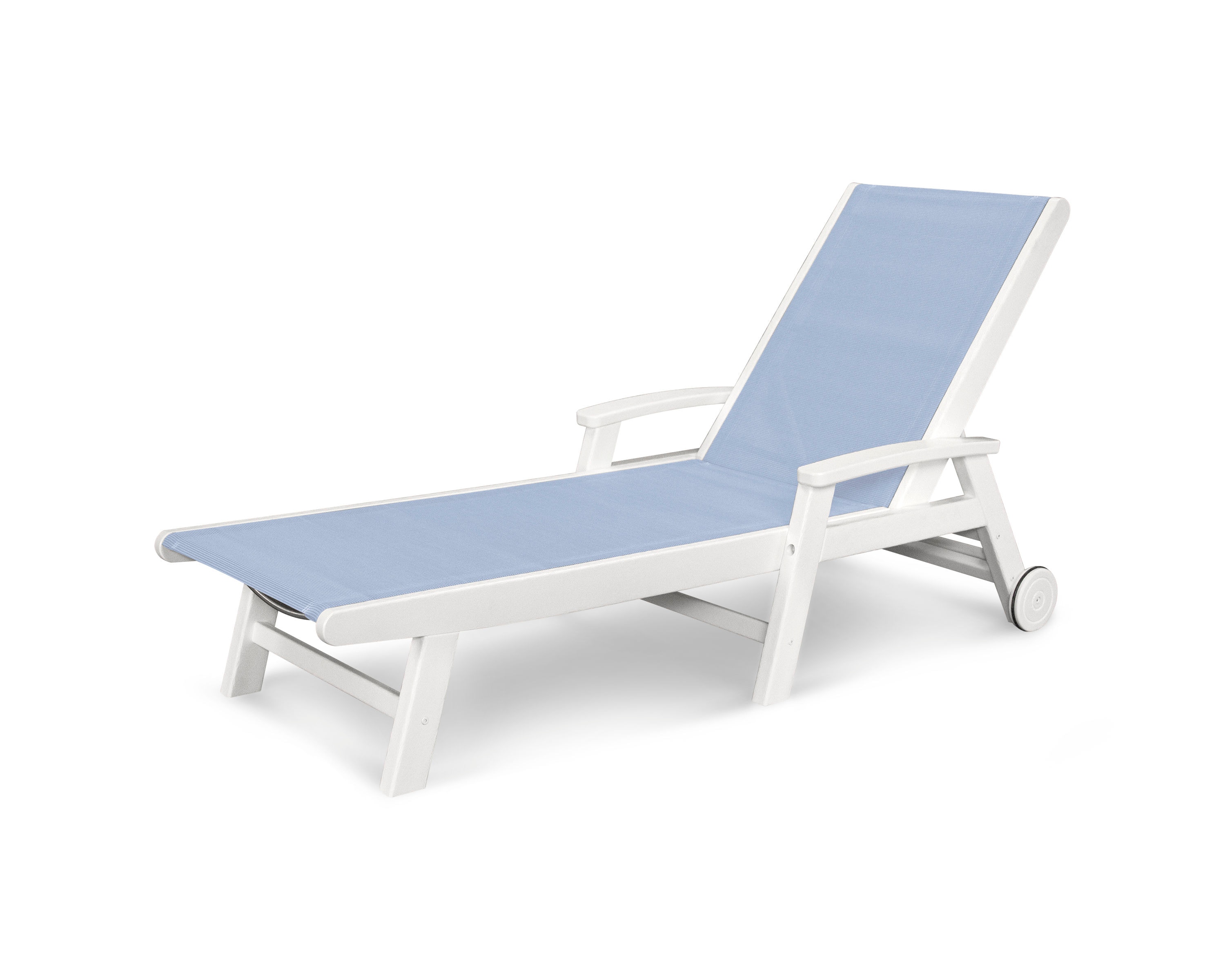  Coastal Chaise with Wheels 