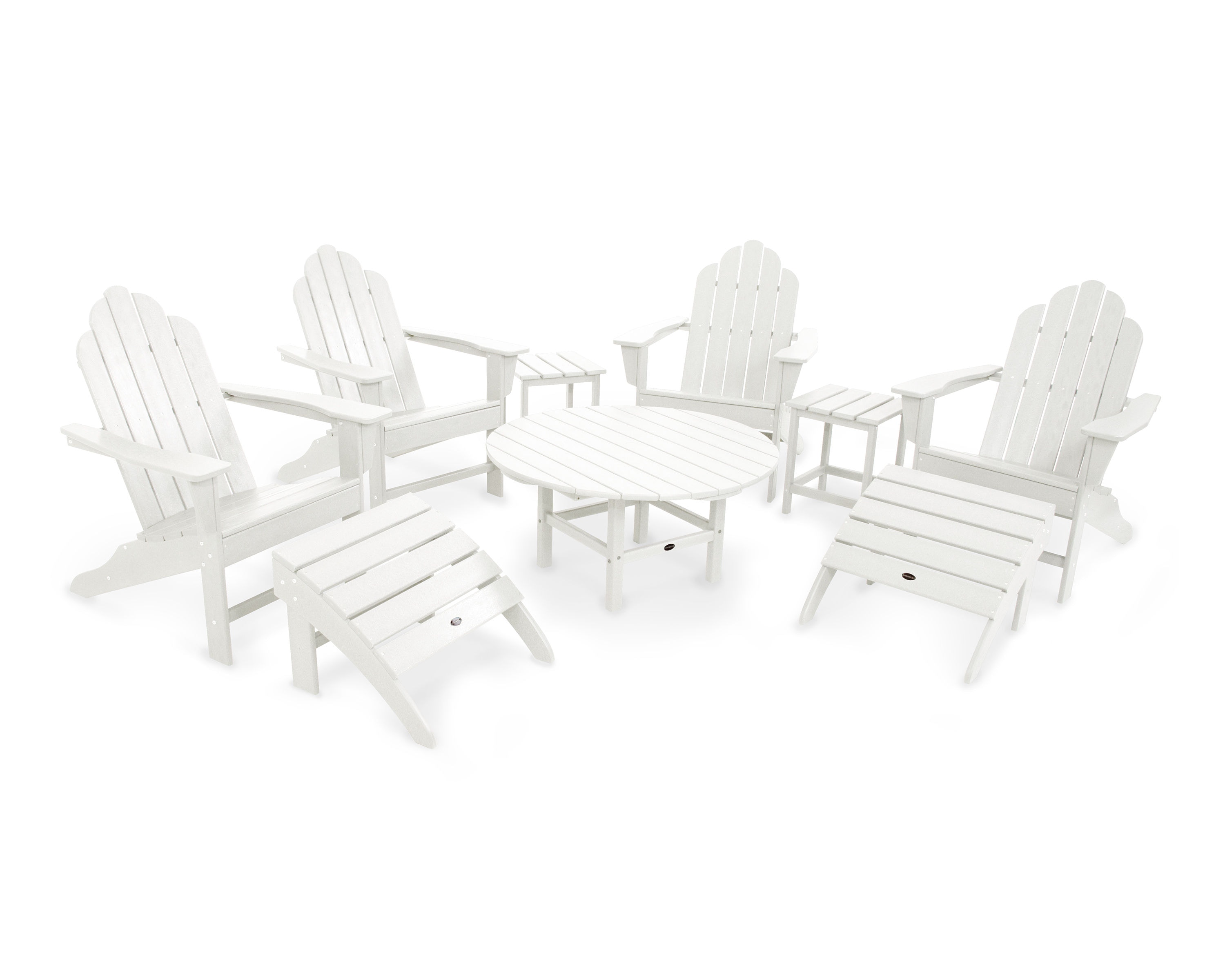  Long Island Adirondack 9-Piece Conversation Group 