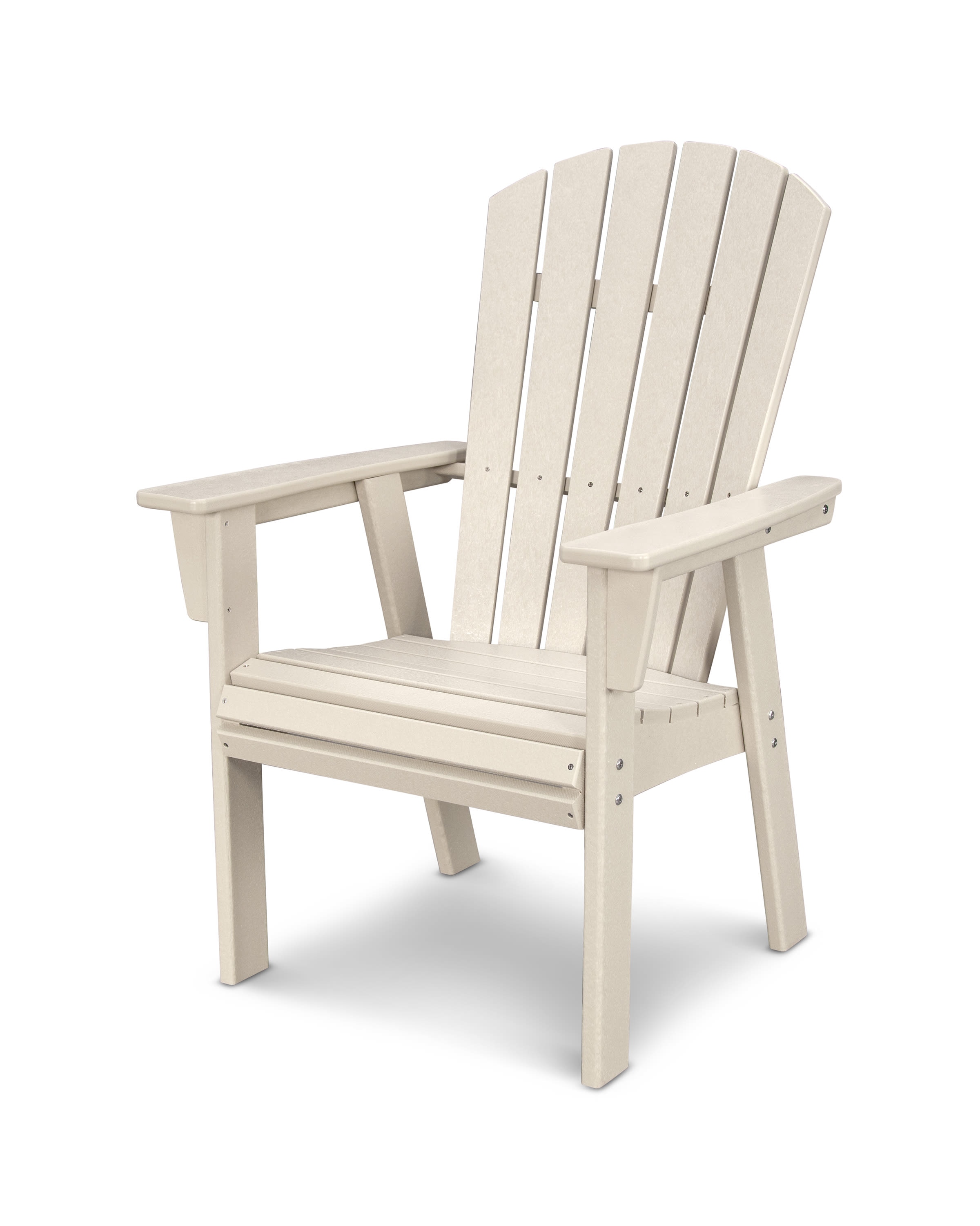 polywood nautical adirondack dining chair