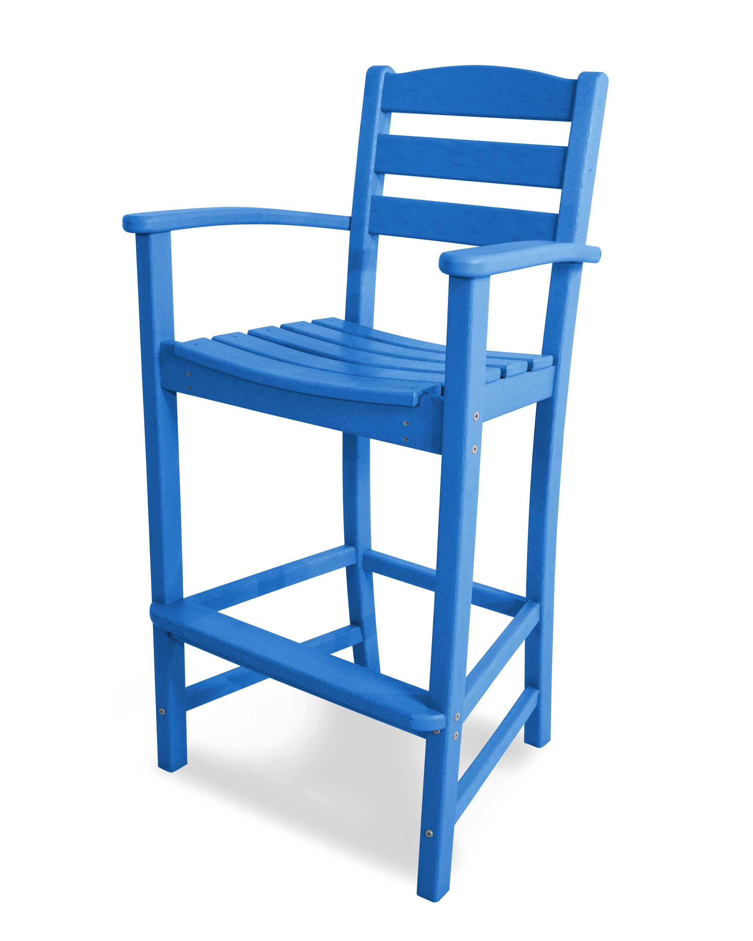 La Casa Cafe Bar Arm Chair In Pacific Blue 