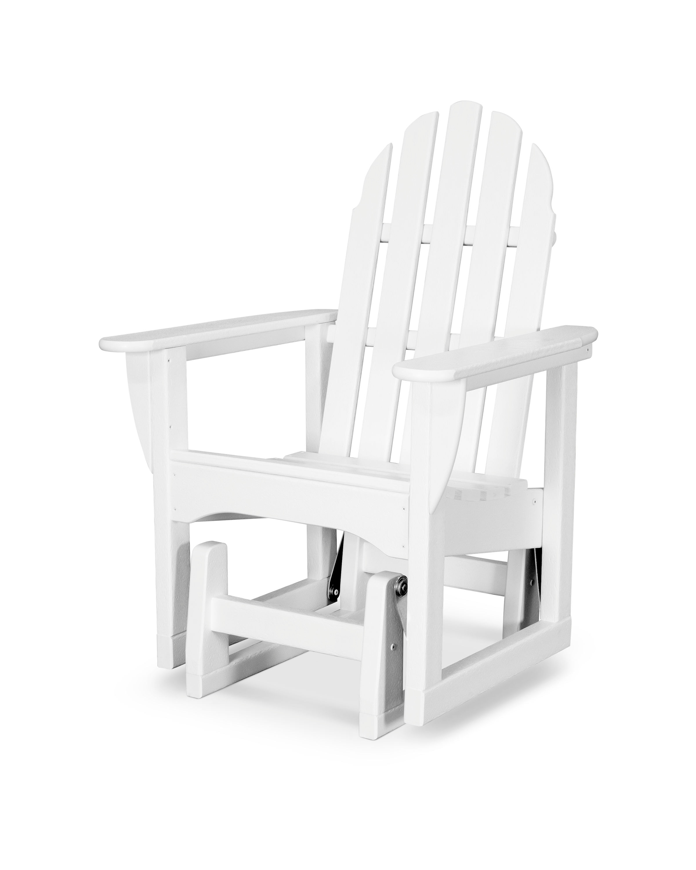 classic adirondack glider chair