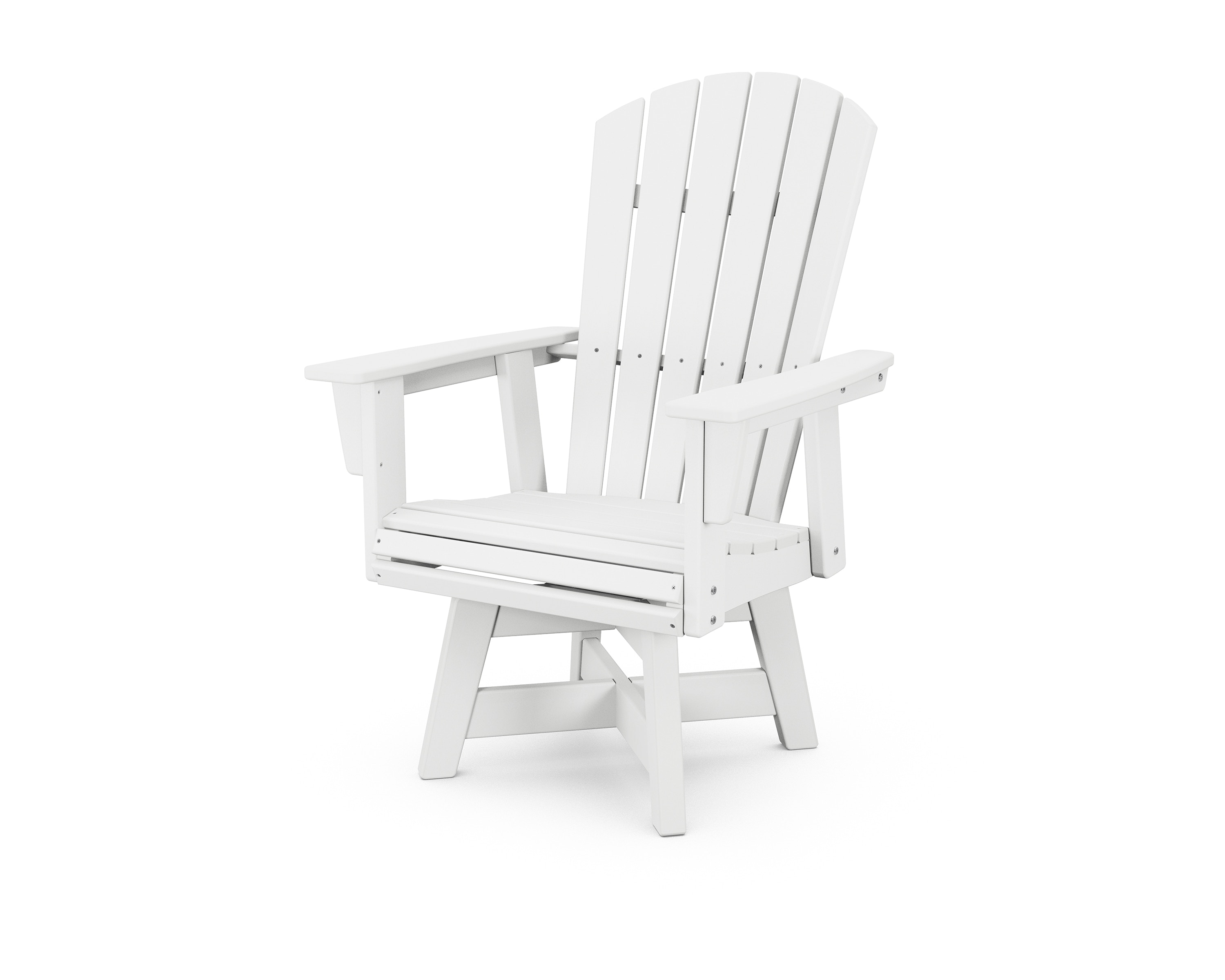  Nautical Adirondack Swivel Dining Chair 
