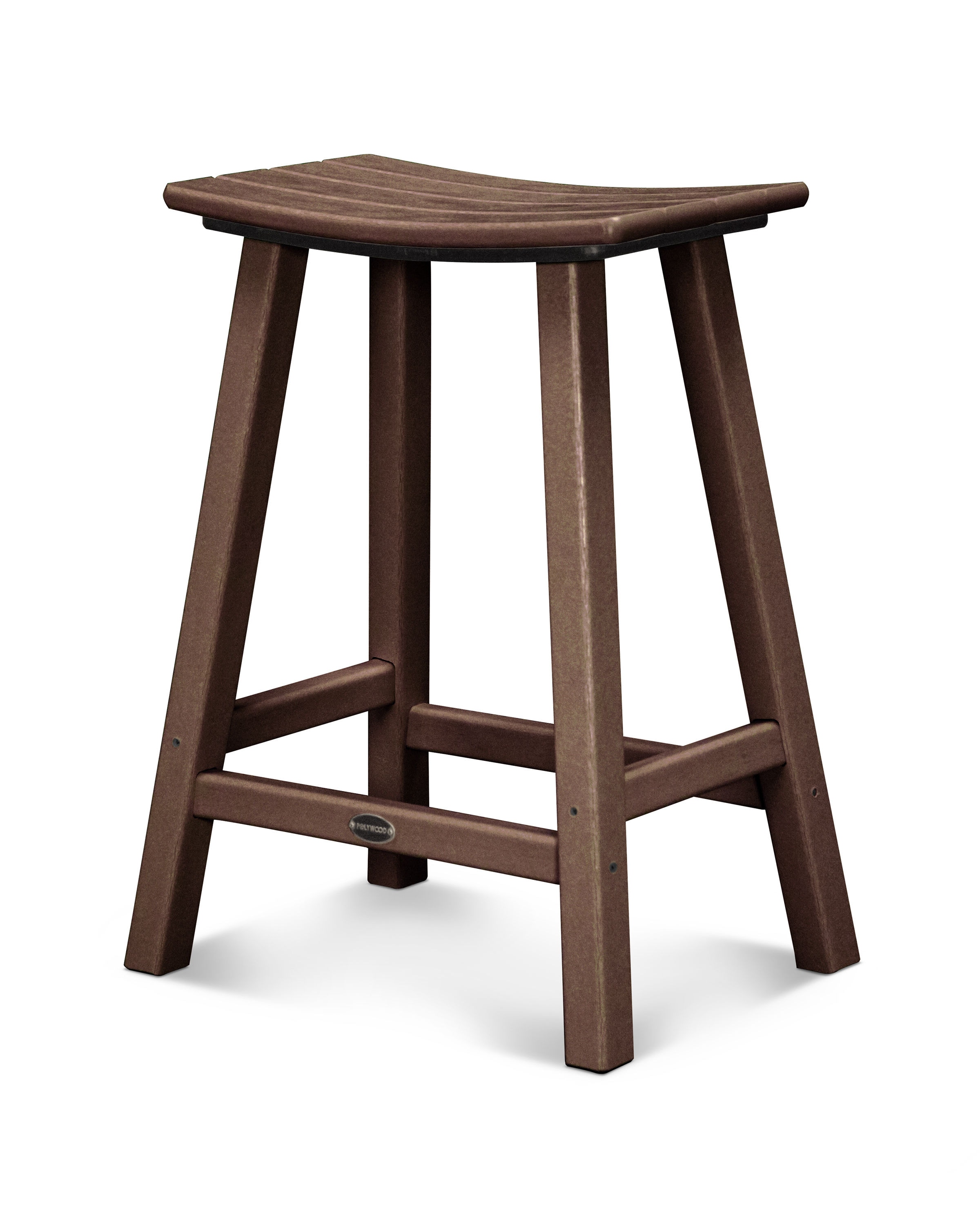 Polywood Traditional 24'' Saddle Bar Stool 2001MA West Columbia, SC