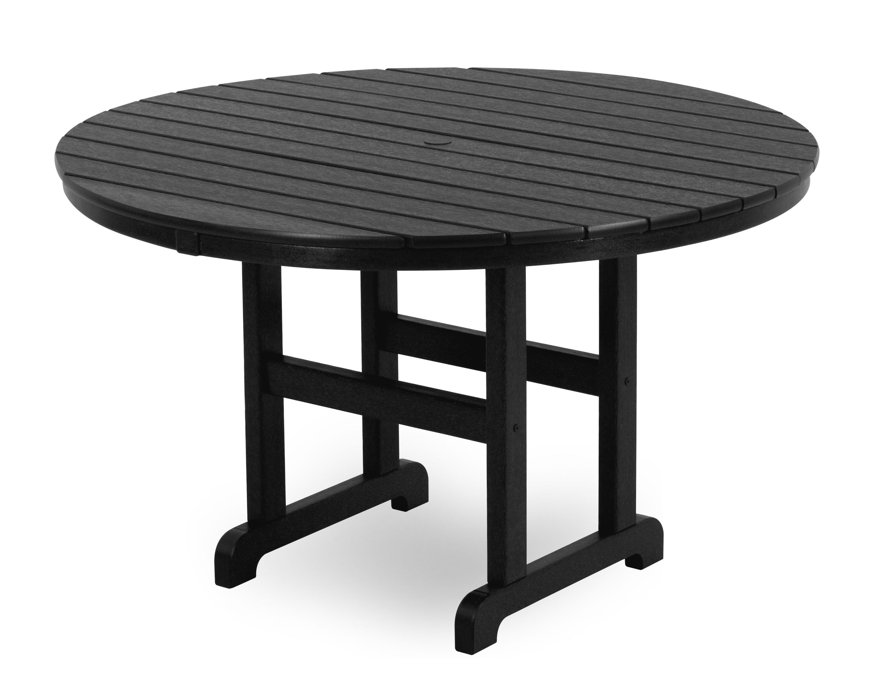  48" Round Farmhouse Dining Table 