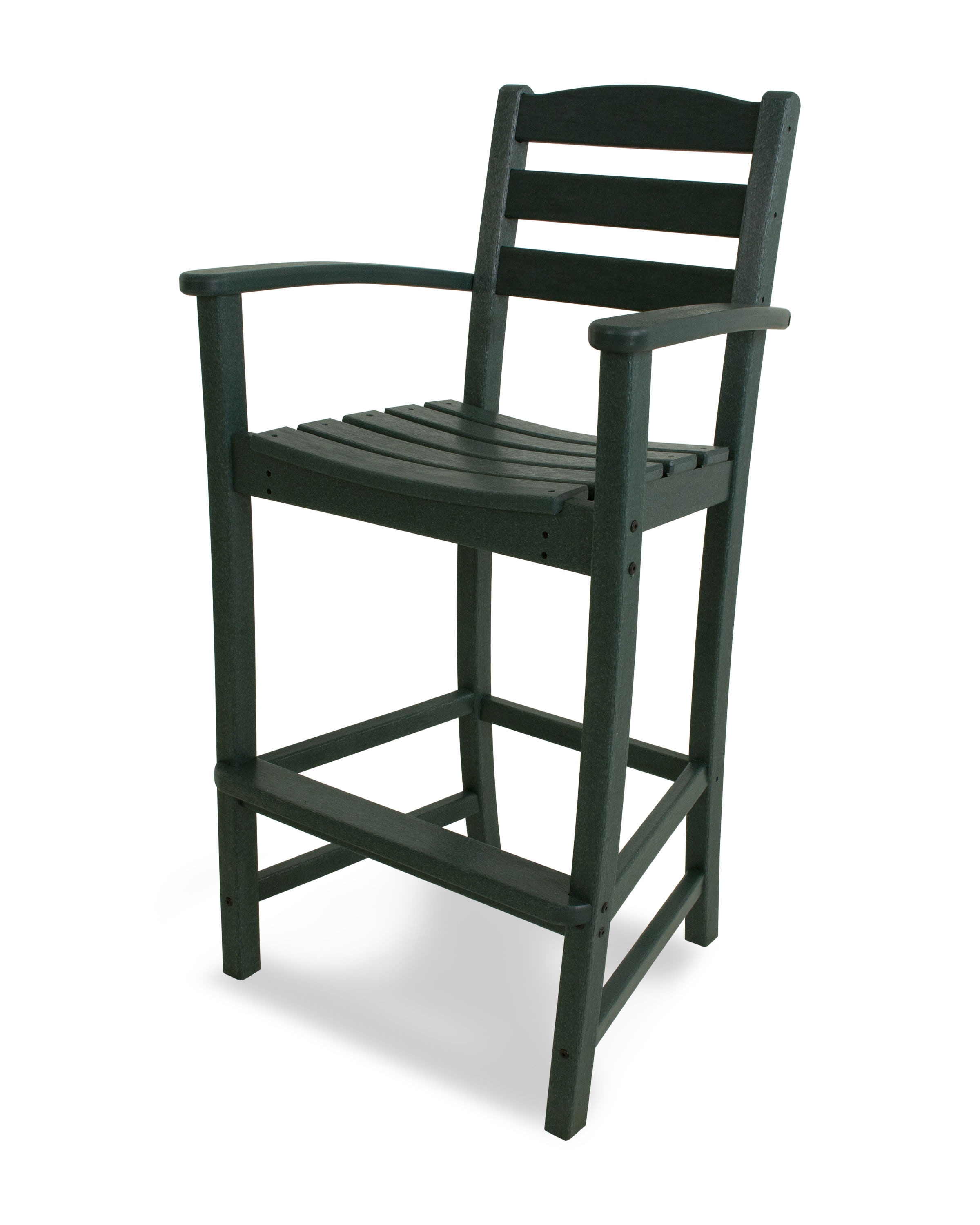  La Casa Cafe Bar Arm Chair In Green 