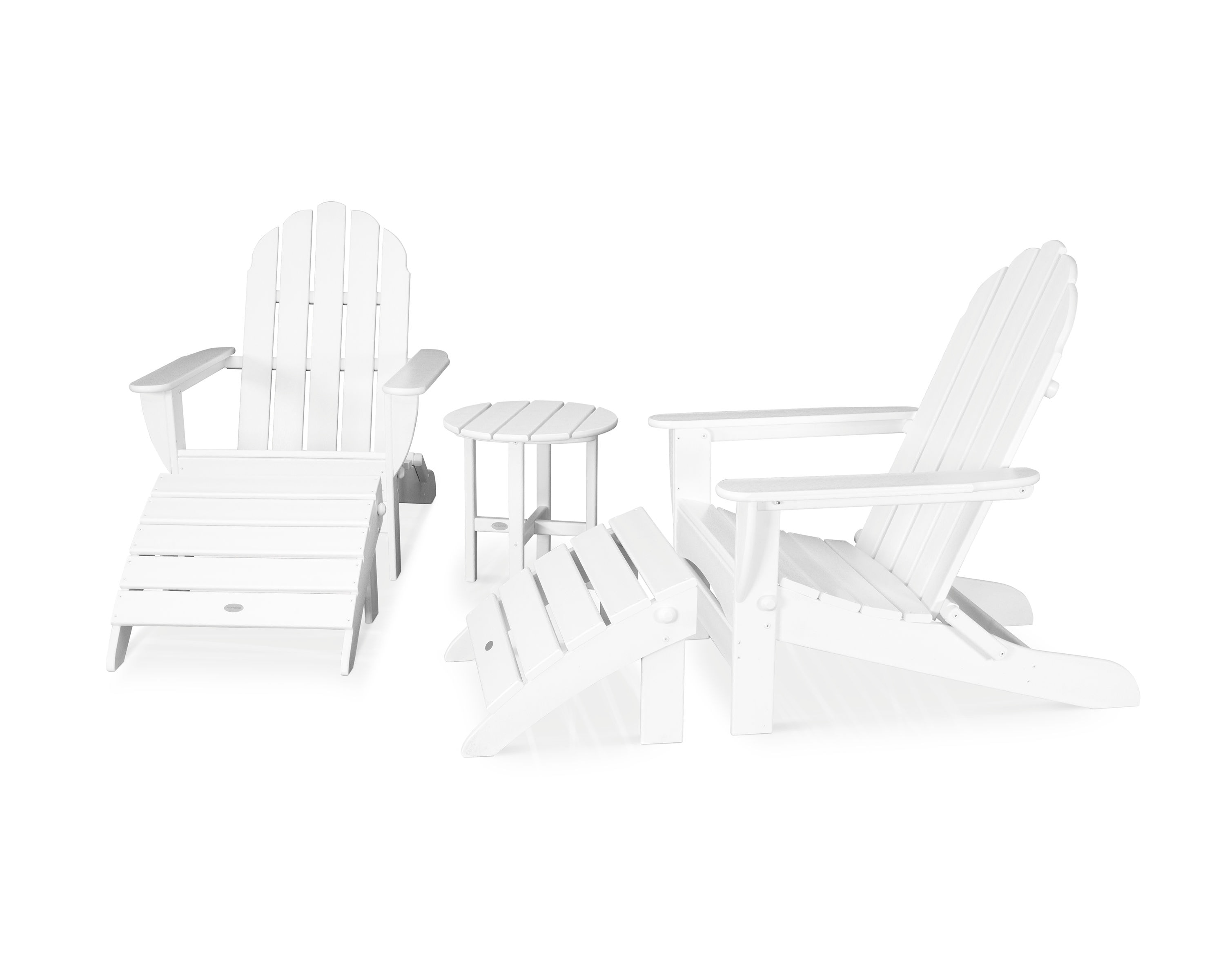  Classic Oversized Adirondack 5-Piece Casual Set 