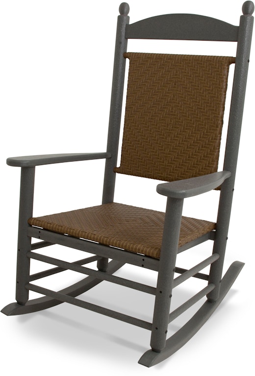 jefferson woven rocking chair