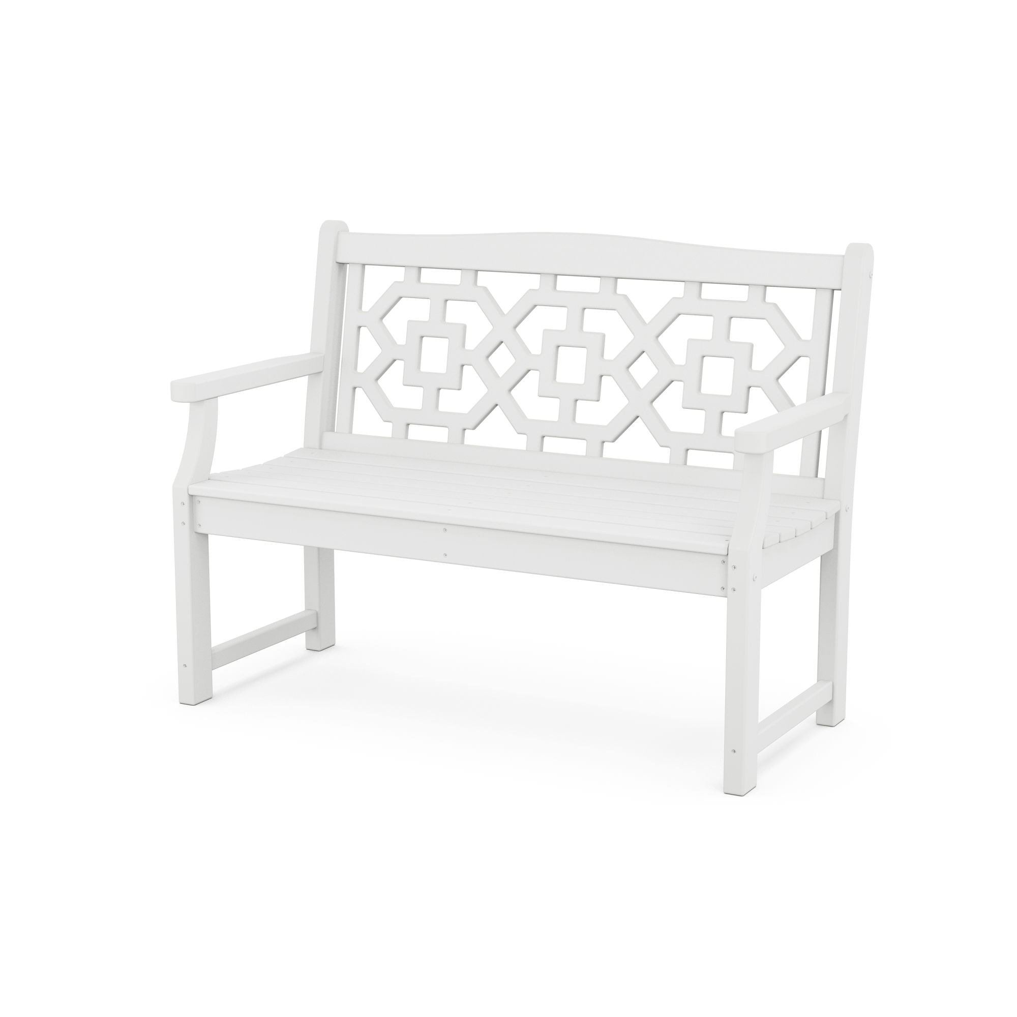  Chinoiserie 48" Garden Bench 