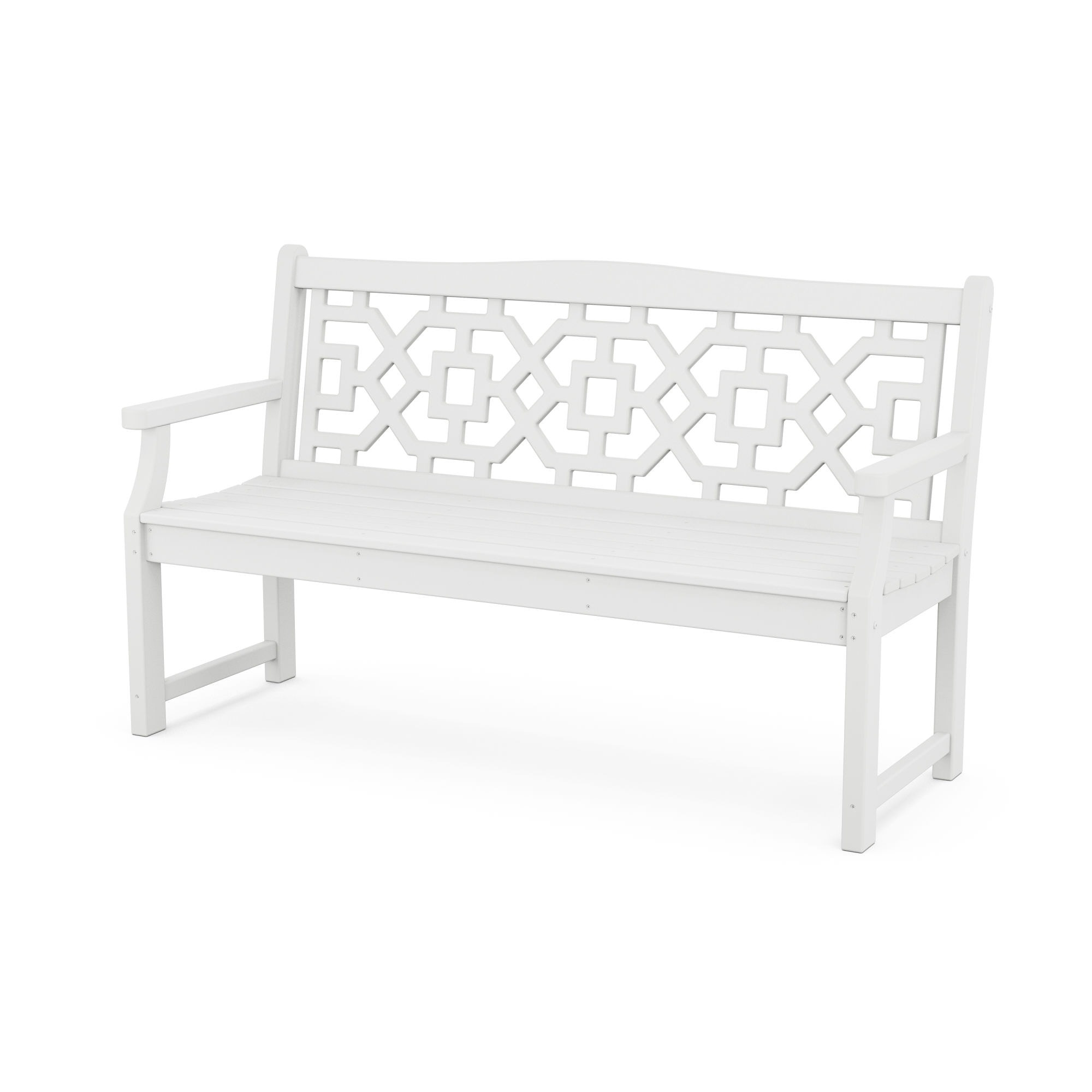  Chinoiserie 60" Garden Bench 