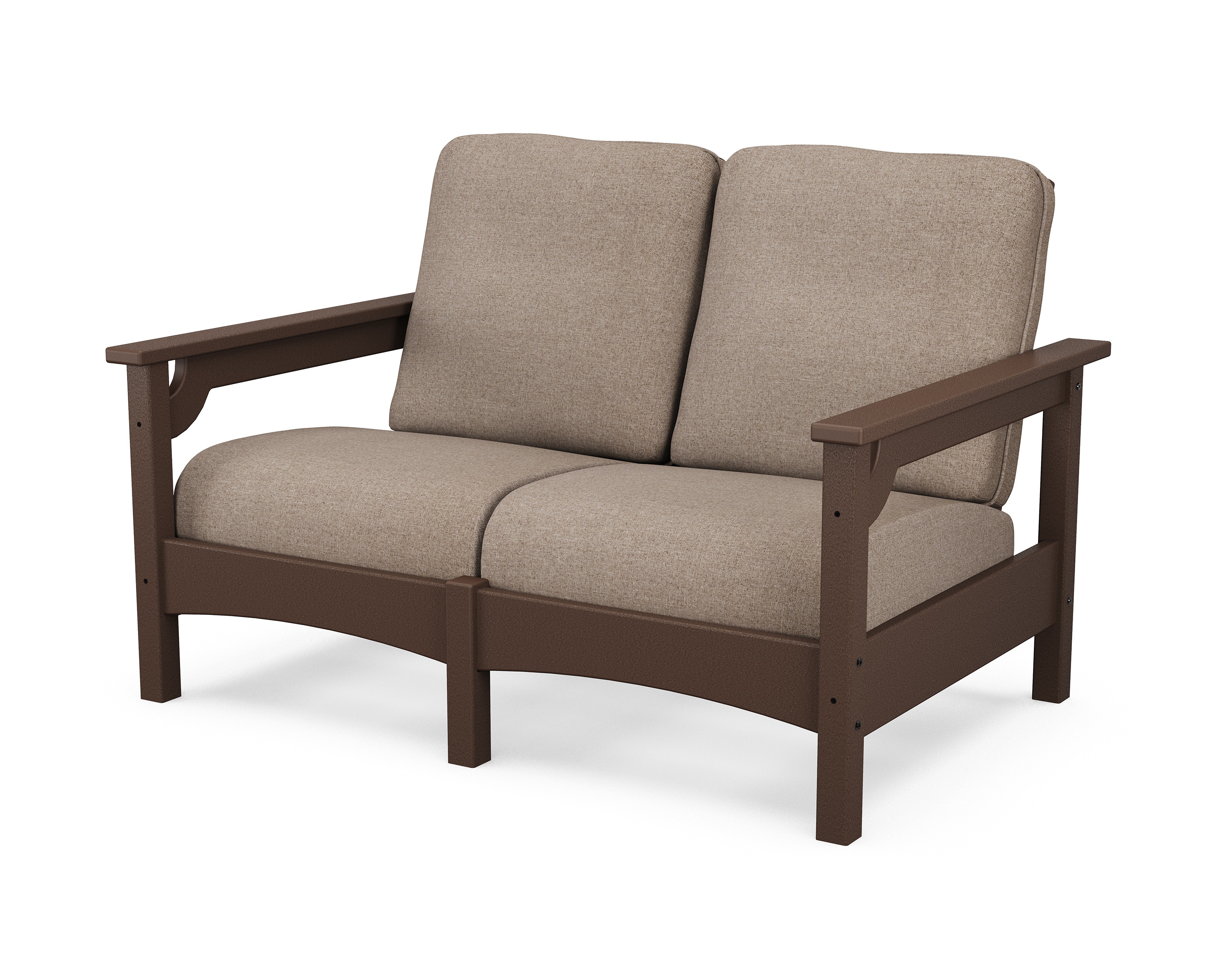 moore polywood loveseat