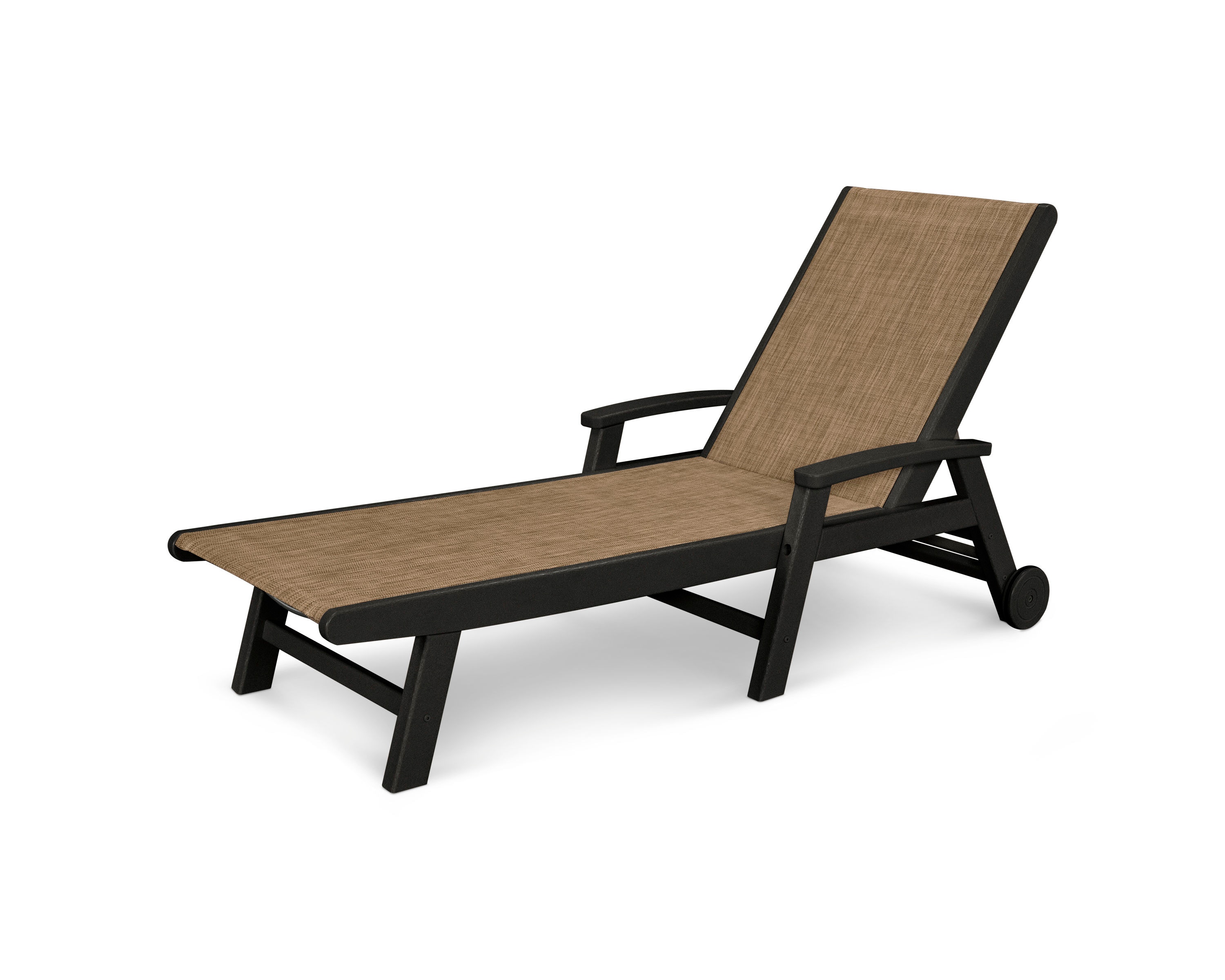 polywood sling chaise lounge