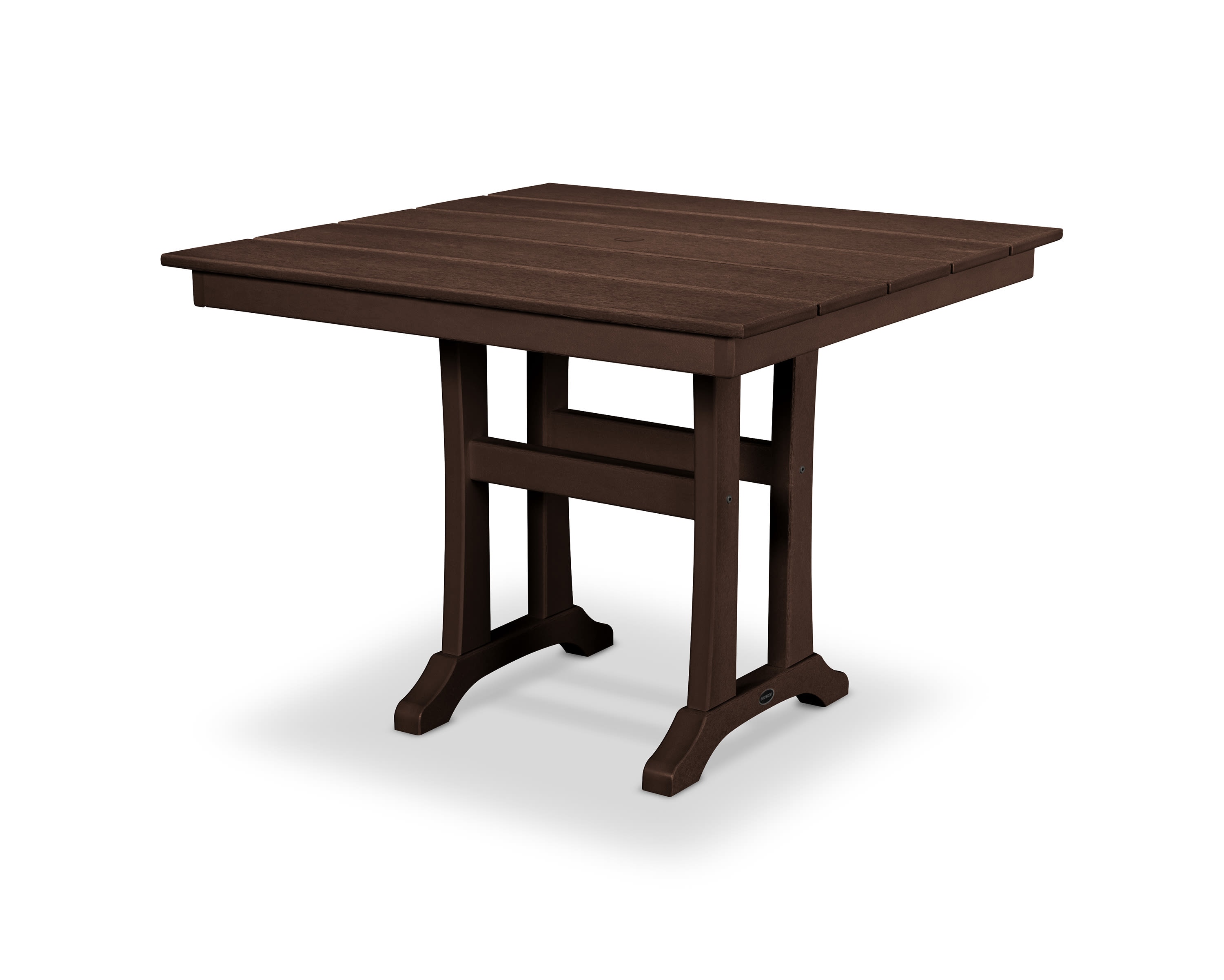  Farmhouse Trestle 37" Dining Table 