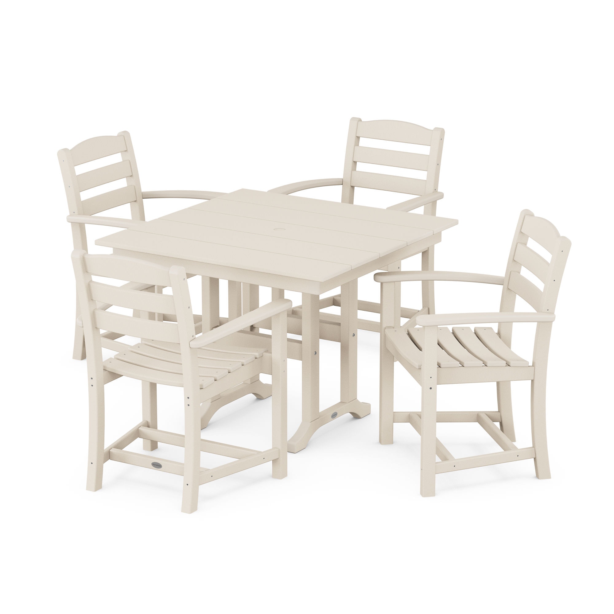  La Casa Cafe 5-Piece Farmhouse Dining Set 