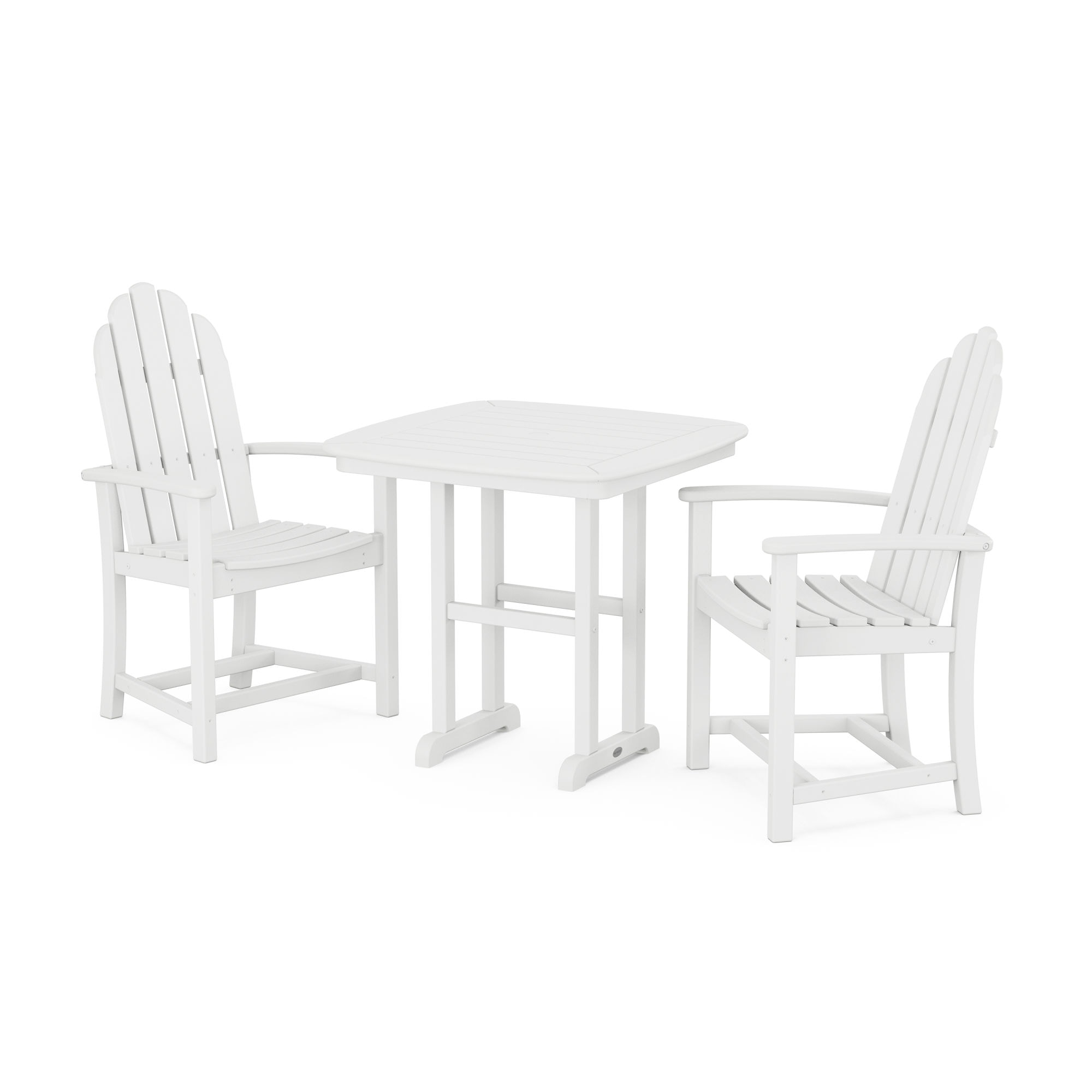  Classic Adirondack 3-Piece Dining Set 