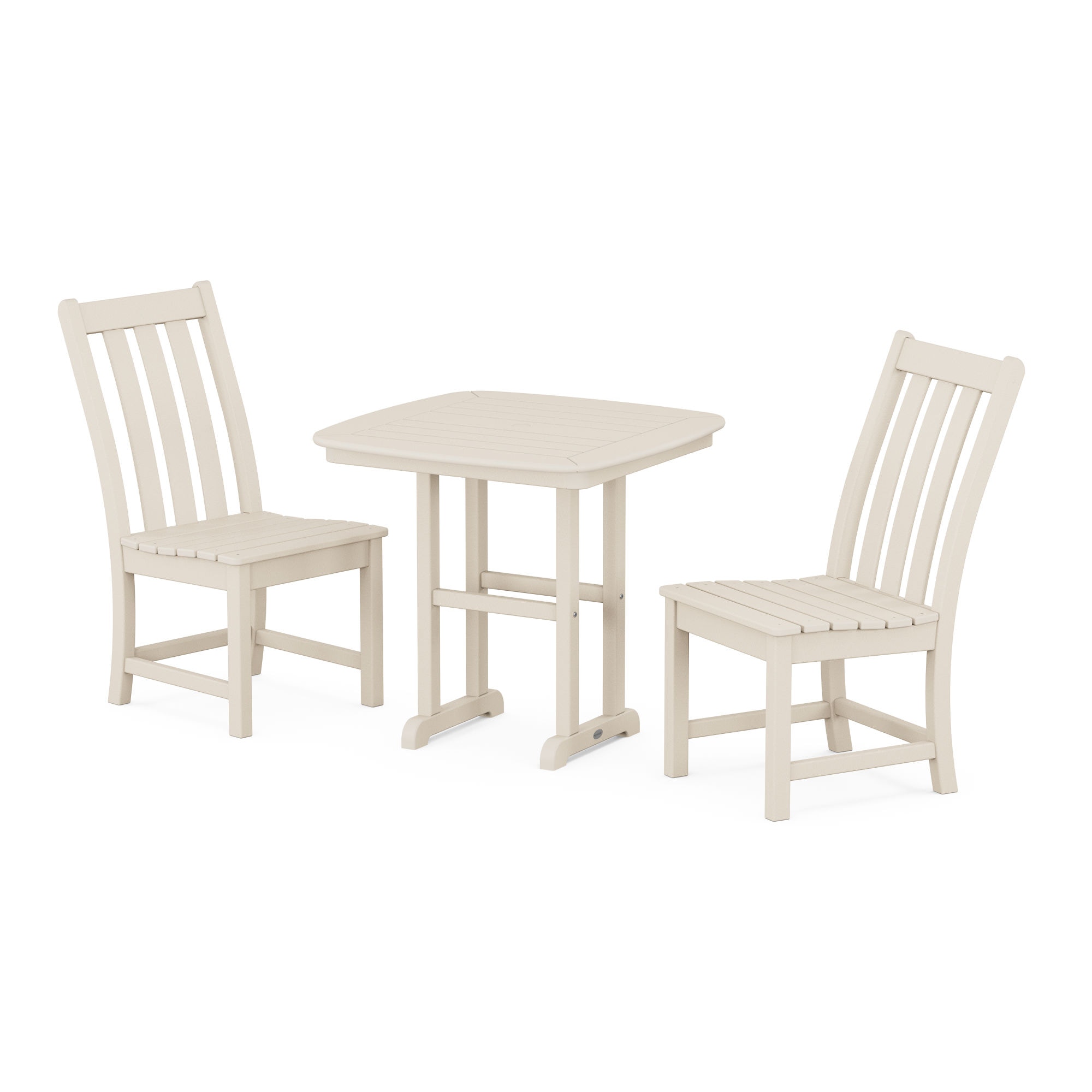  Vineyard Side Chair 3-Piece Dining Set 