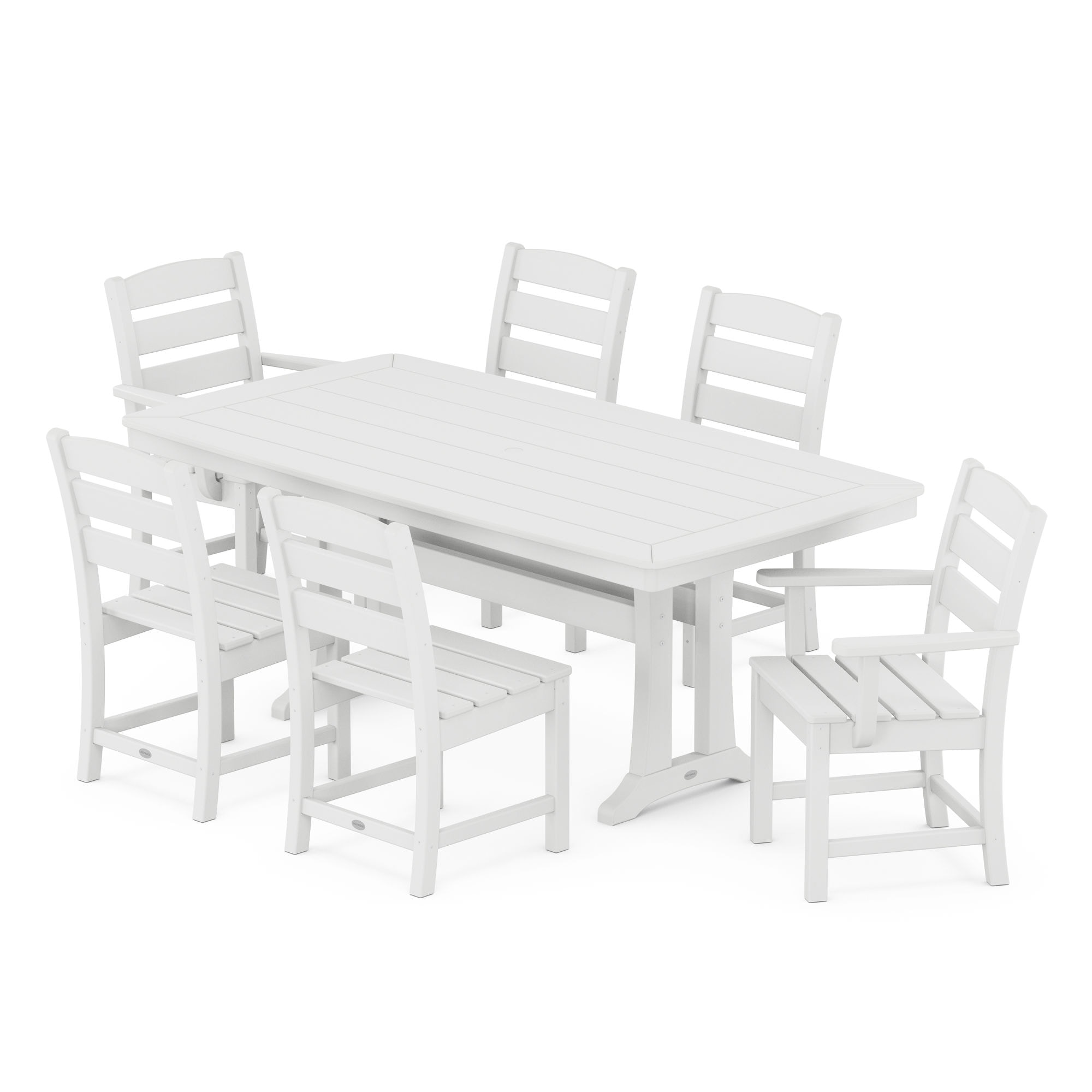 Polywood lakeside 7 discount piece dining set