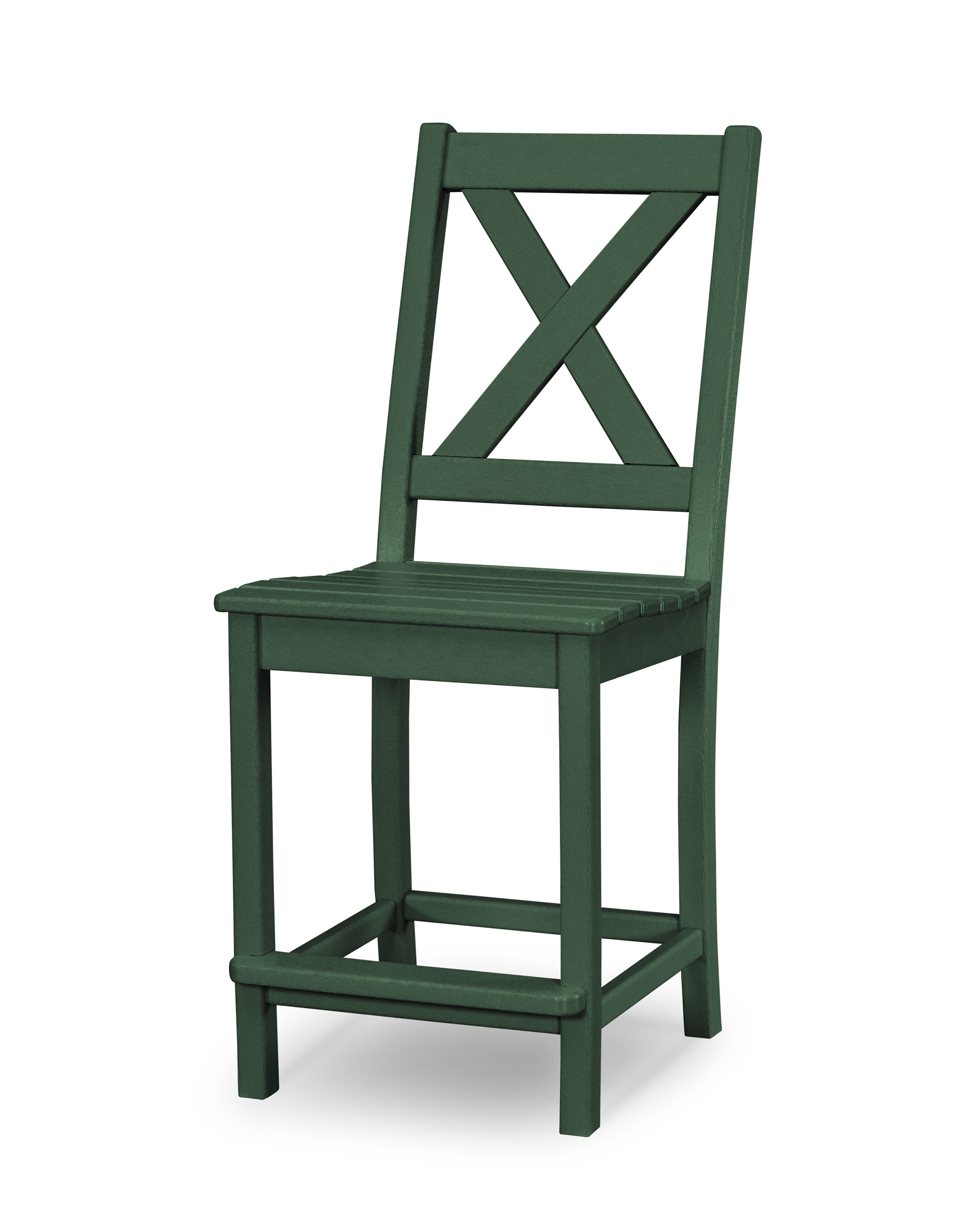  Braxton Counter Side Chair In Green 