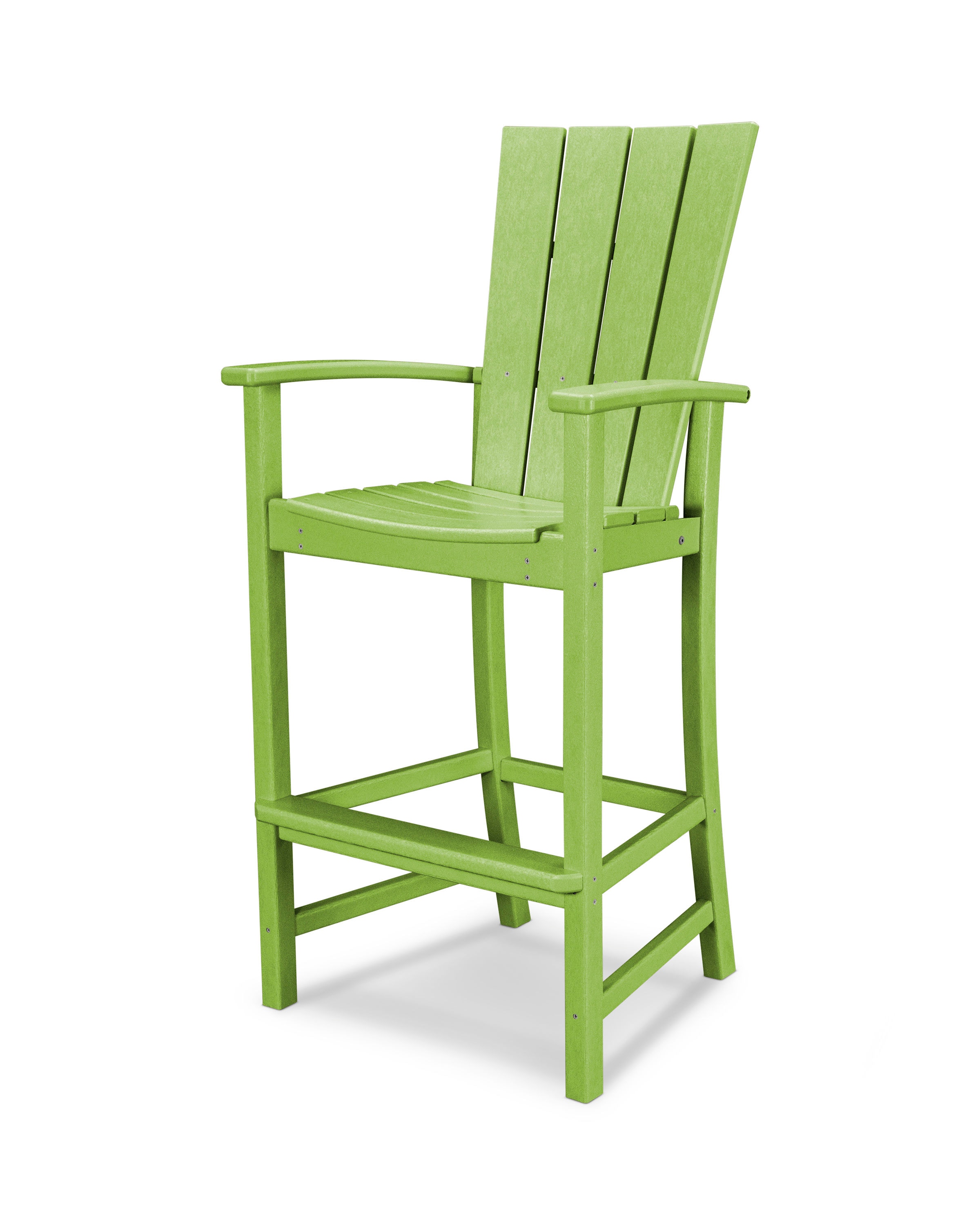  Quattro Adirondack Bar Chair In Lime 