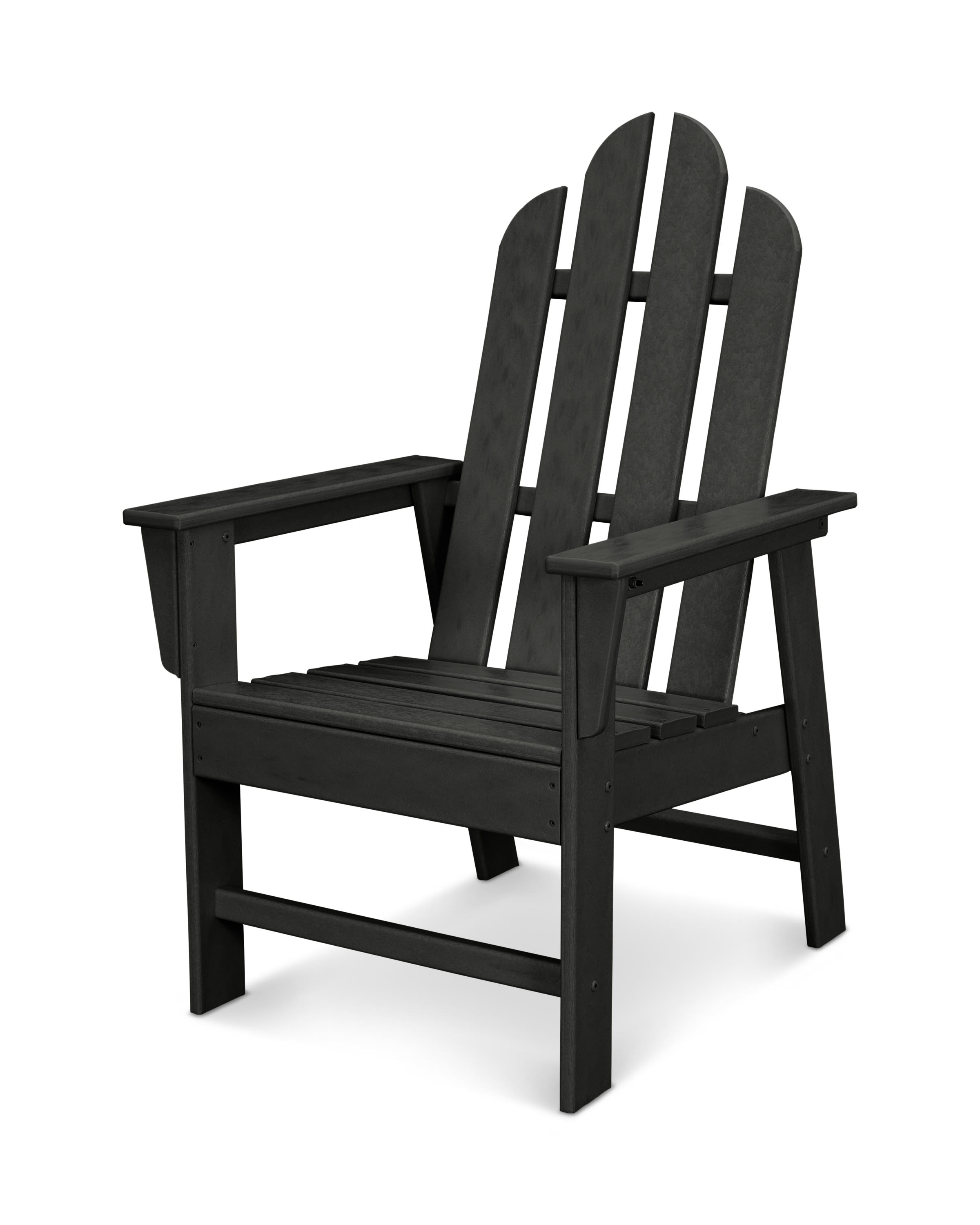 Polywood Outdoor Patio Long Island Dining Chair Ecd16bl Mills Thomas Furniture Swansboro