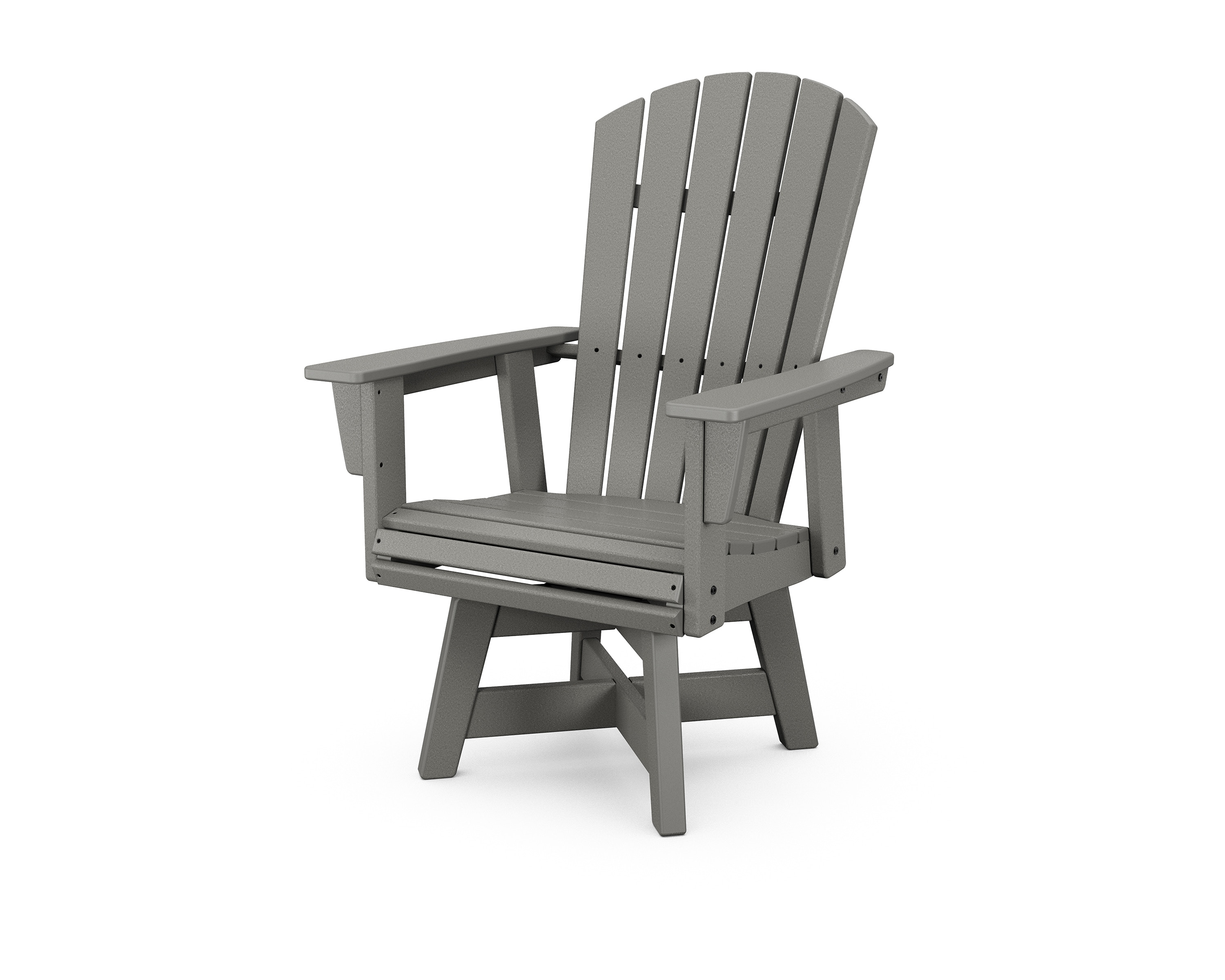  Nautical Adirondack Swivel Dining Chair 