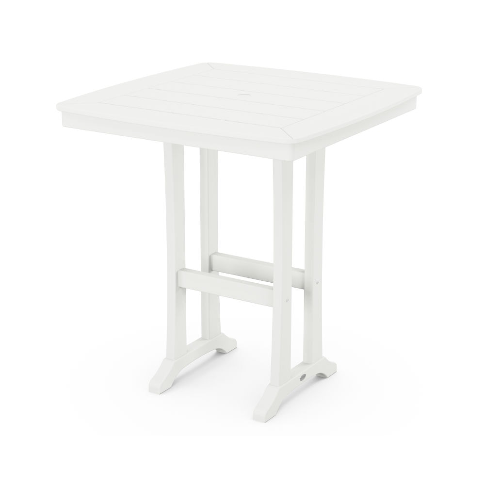  Nautical Trestle 37 Bar Table 