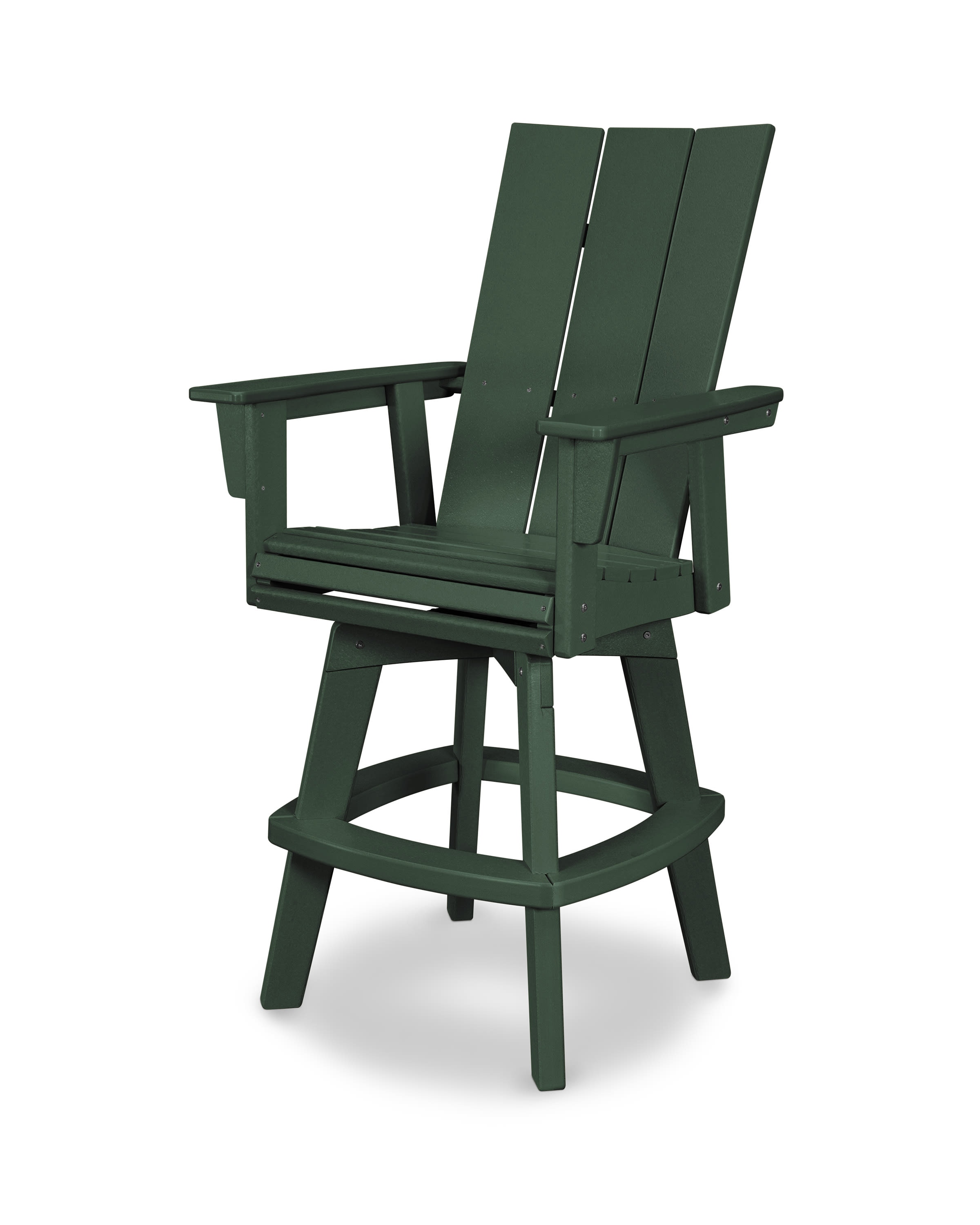  Modern Adirondack Swivel Bar Chair 
