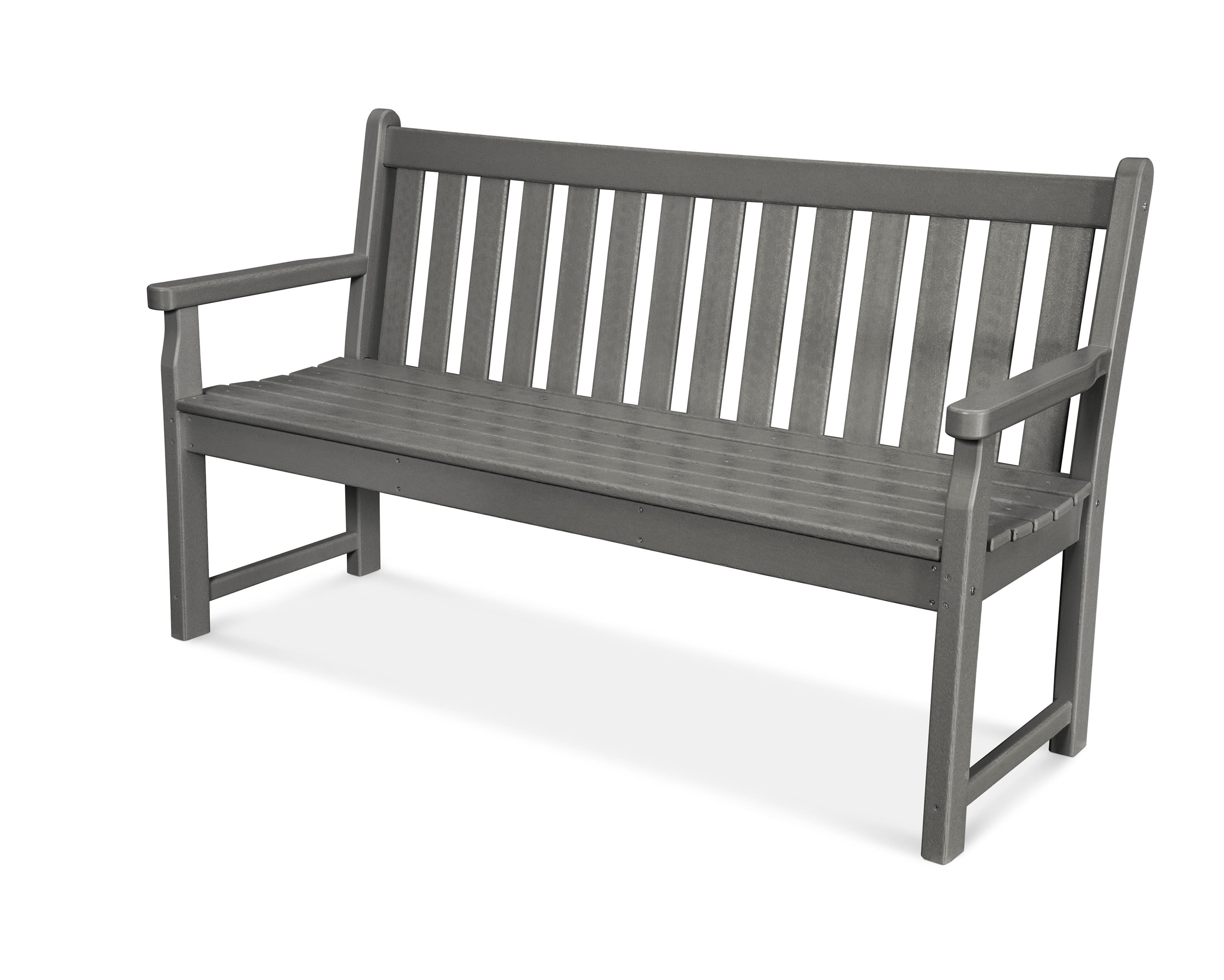 Black deals polywood bench