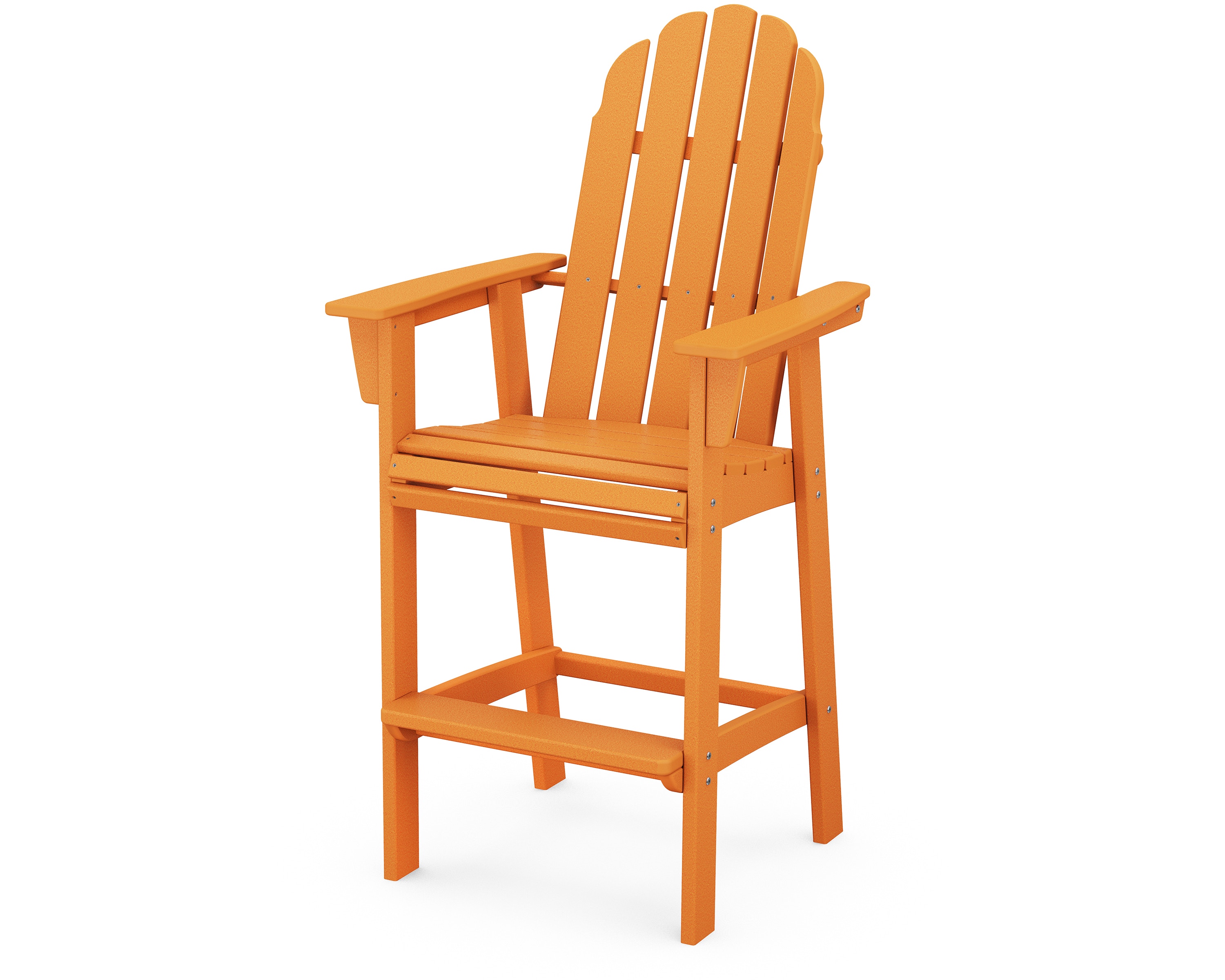  Vineyard Adirondack Bar Chair In Tangerine 