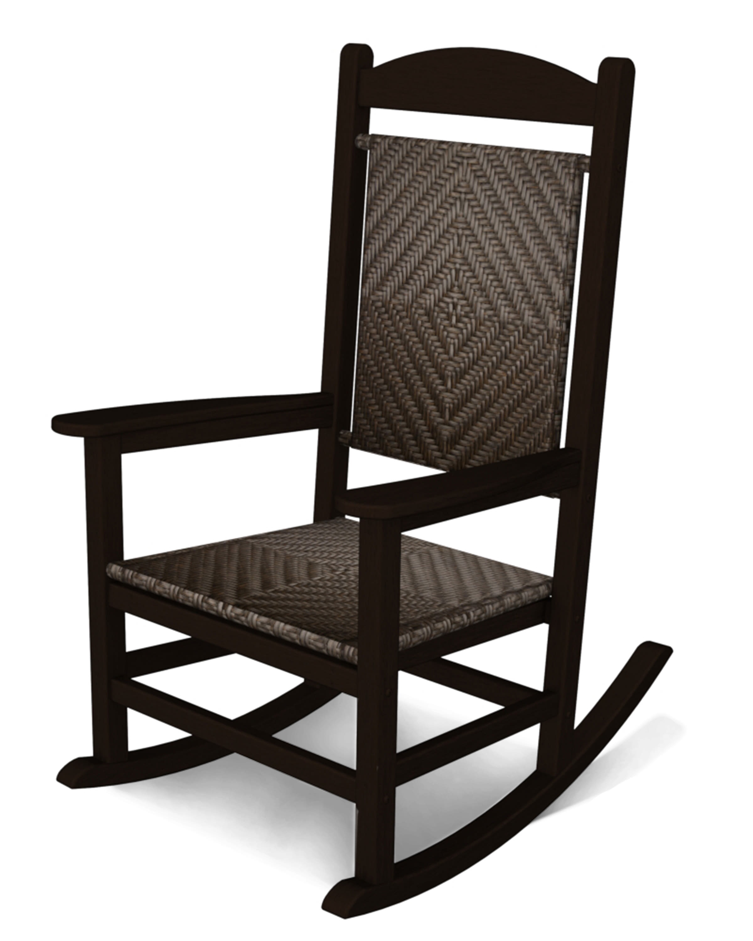  Presidential Woven Rocking Chair 