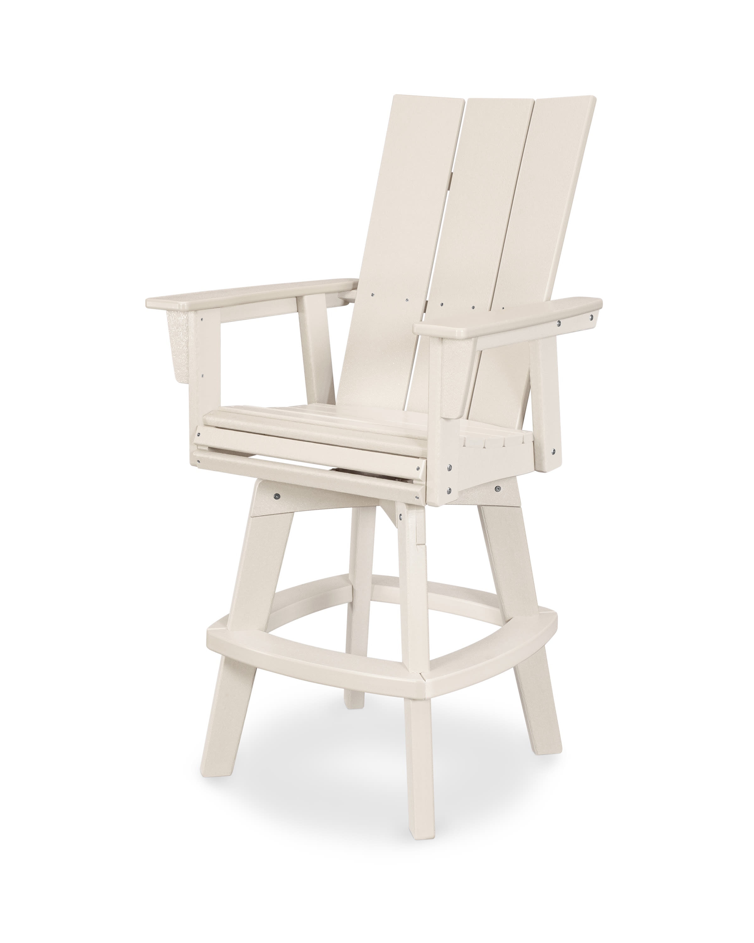  Modern Adirondack Swivel Bar Chair 