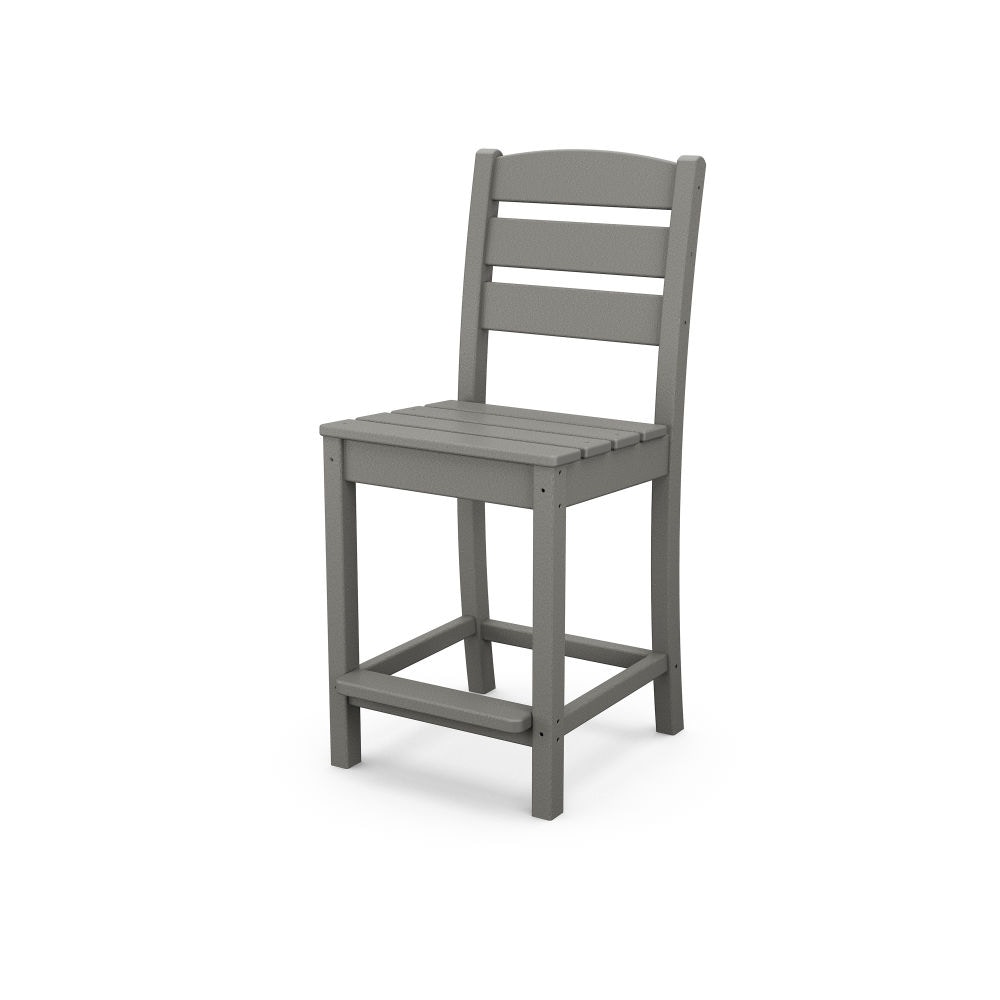  Lakeside Counter Side Chair In Slate Grey 