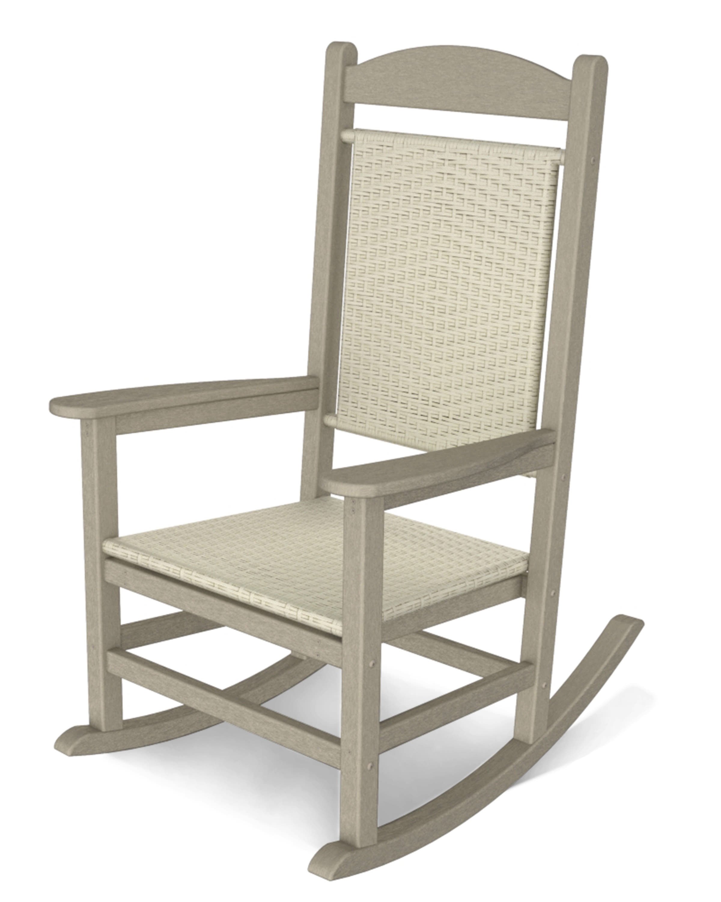  Presidential Woven Rocking Chair 