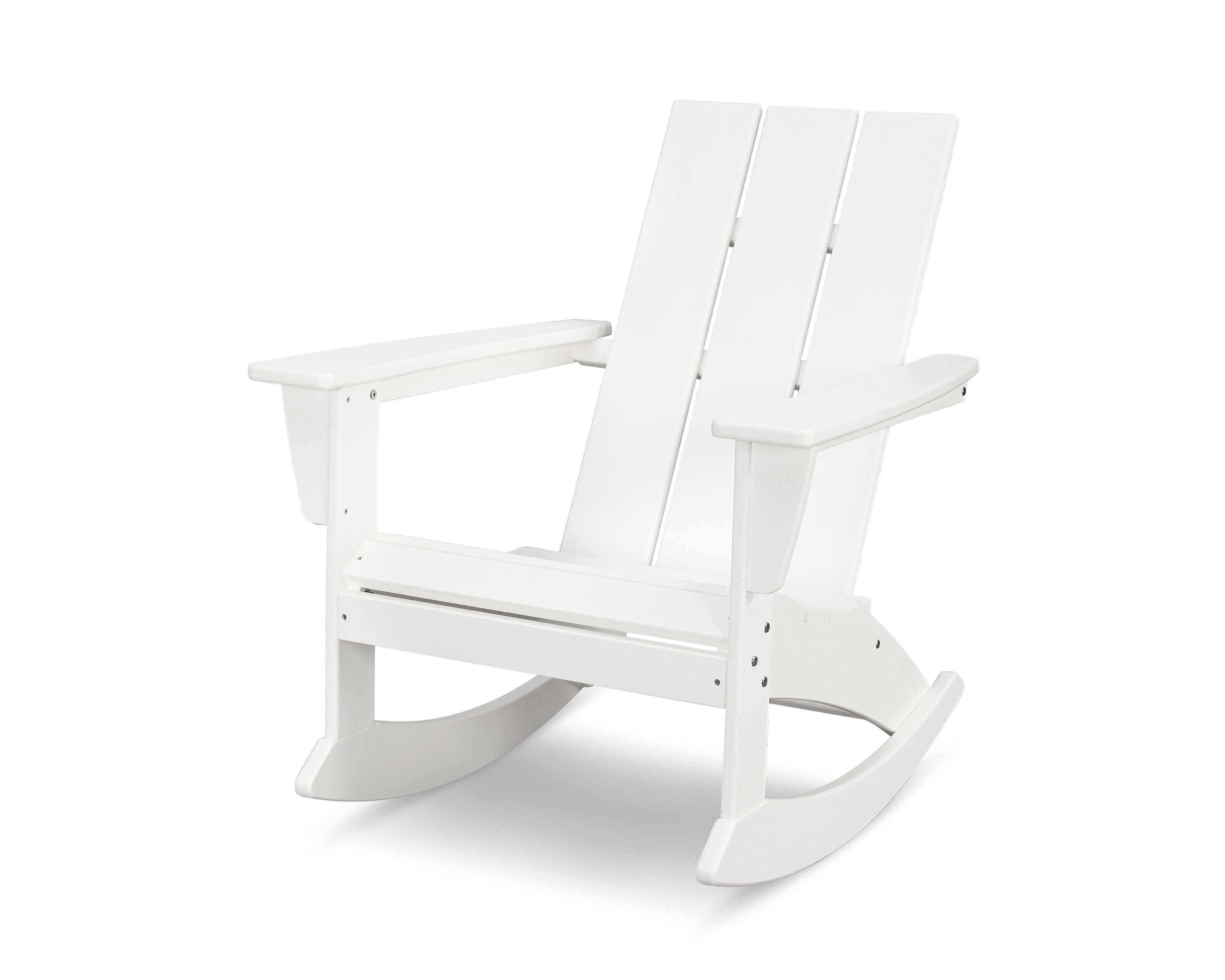 polywood modern adirondack rocking chairs