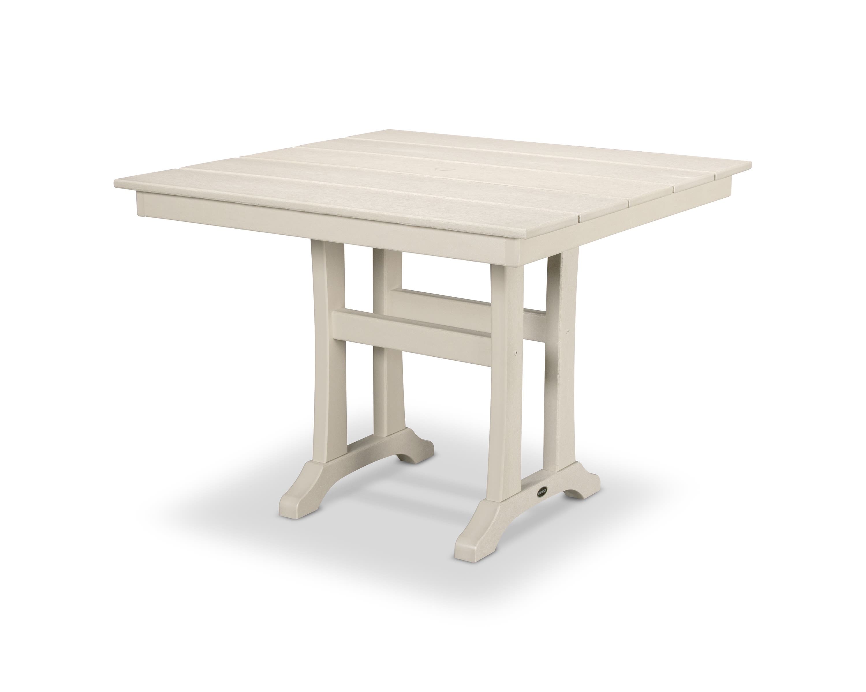  Farmhouse Trestle 37" Dining Table 