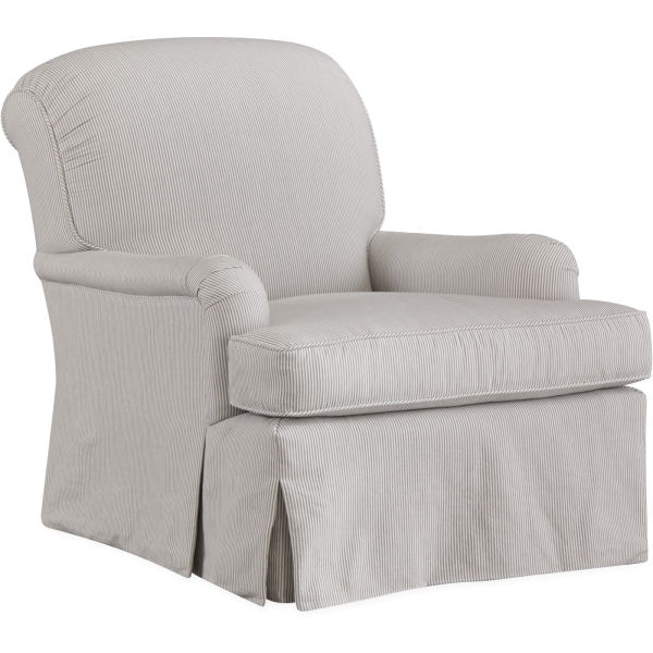 Lee Industries Living Room Swivel Chair 107701SW Lenoir Empire Furniture Johnson City, TN