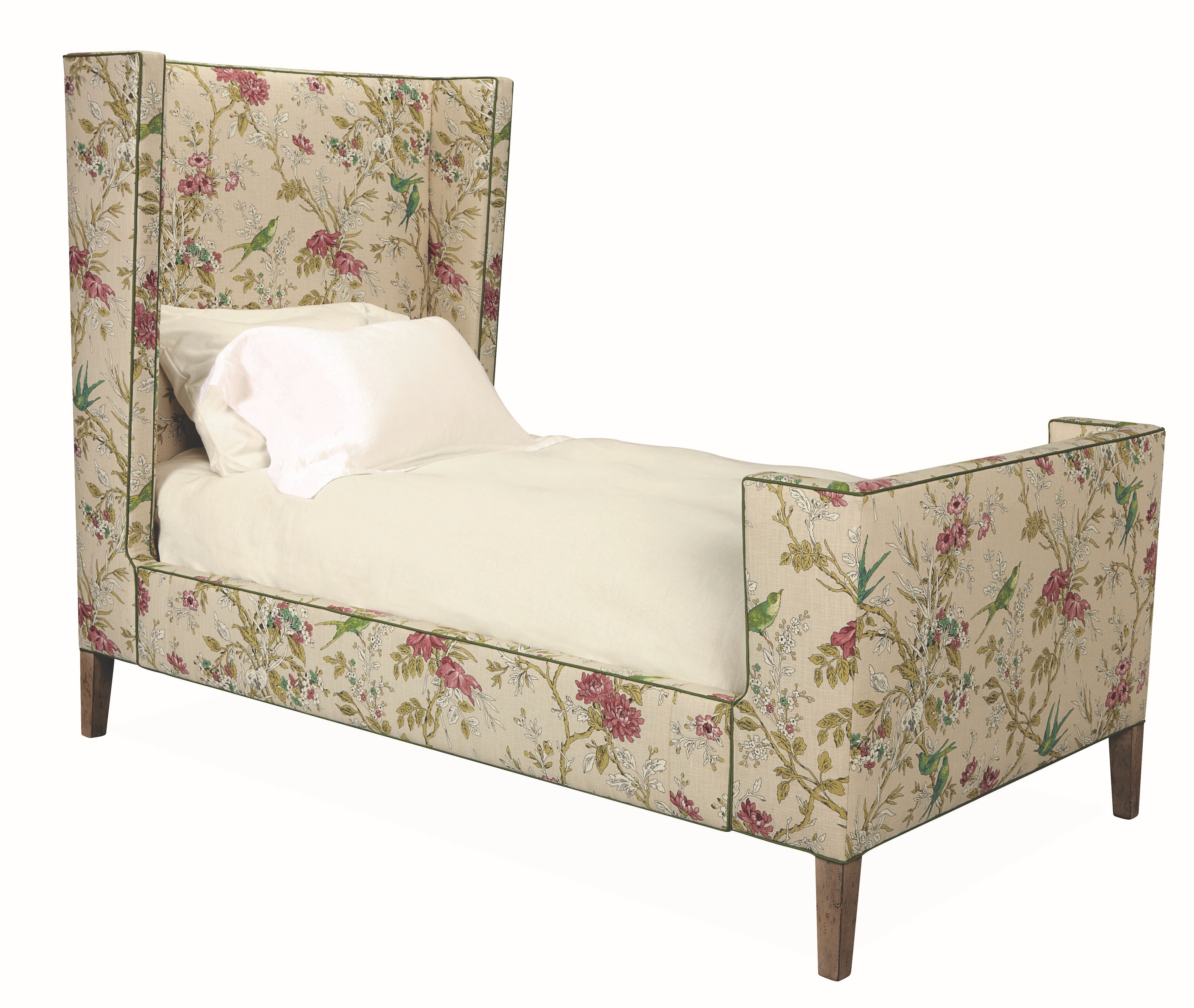 Lee Industries Bedroom Leather Twin Bed L4030 Archers Hall Design