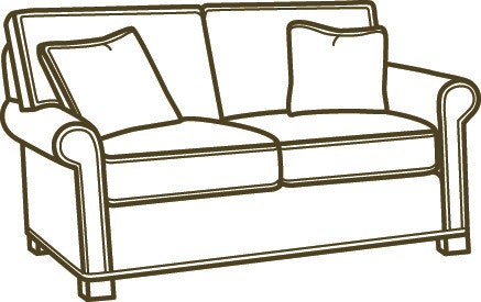 Lee Industries Living Room Loveseat 5632 02 Toms Price Furniture