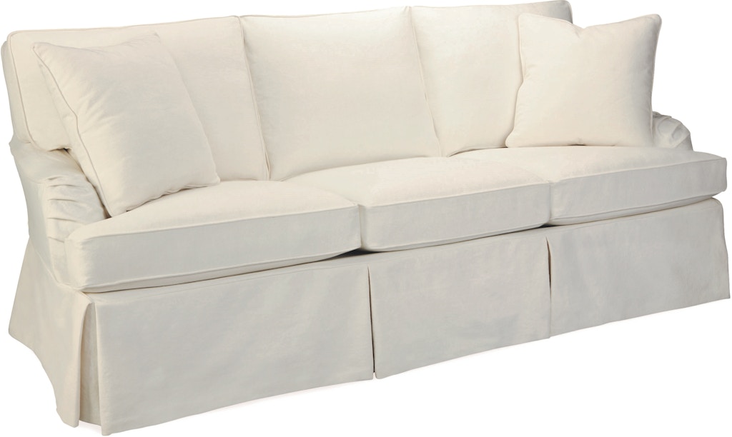 Lee Industries Living Room Slipcovered Sofa C1074 03 Tin
