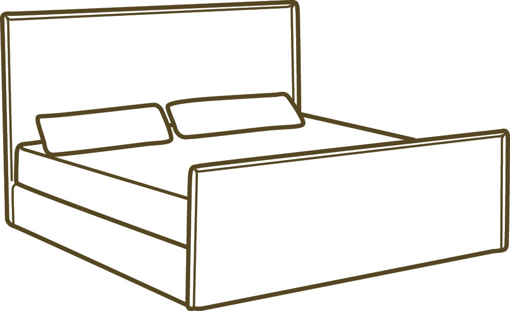 Lee Industries Bedroom Slipcovered California King Bed With Medium