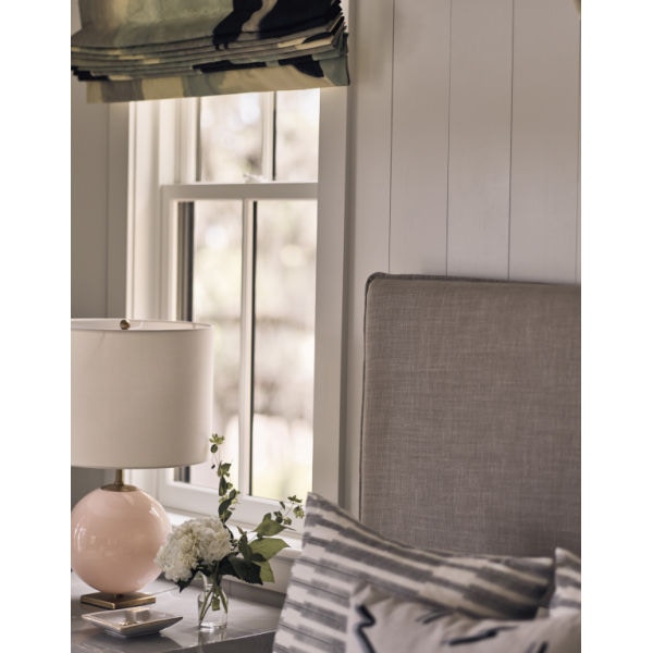 Lee Industries Bedroom Slipcovered King Medium Headboard With Rails C16