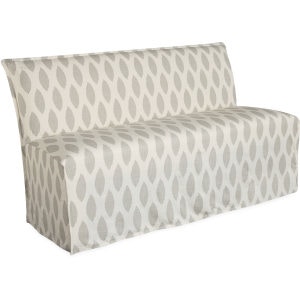 Lee Industries Dining Room Slipcovered Dining Bench C1747 56c