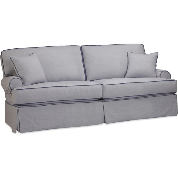  Slipcovered Two Cushion Sofa 