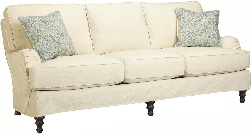 Lee Industries Living Room Slipcovered Sofa C2452-03 - Archers Hall Design  Center - Barbados, WI