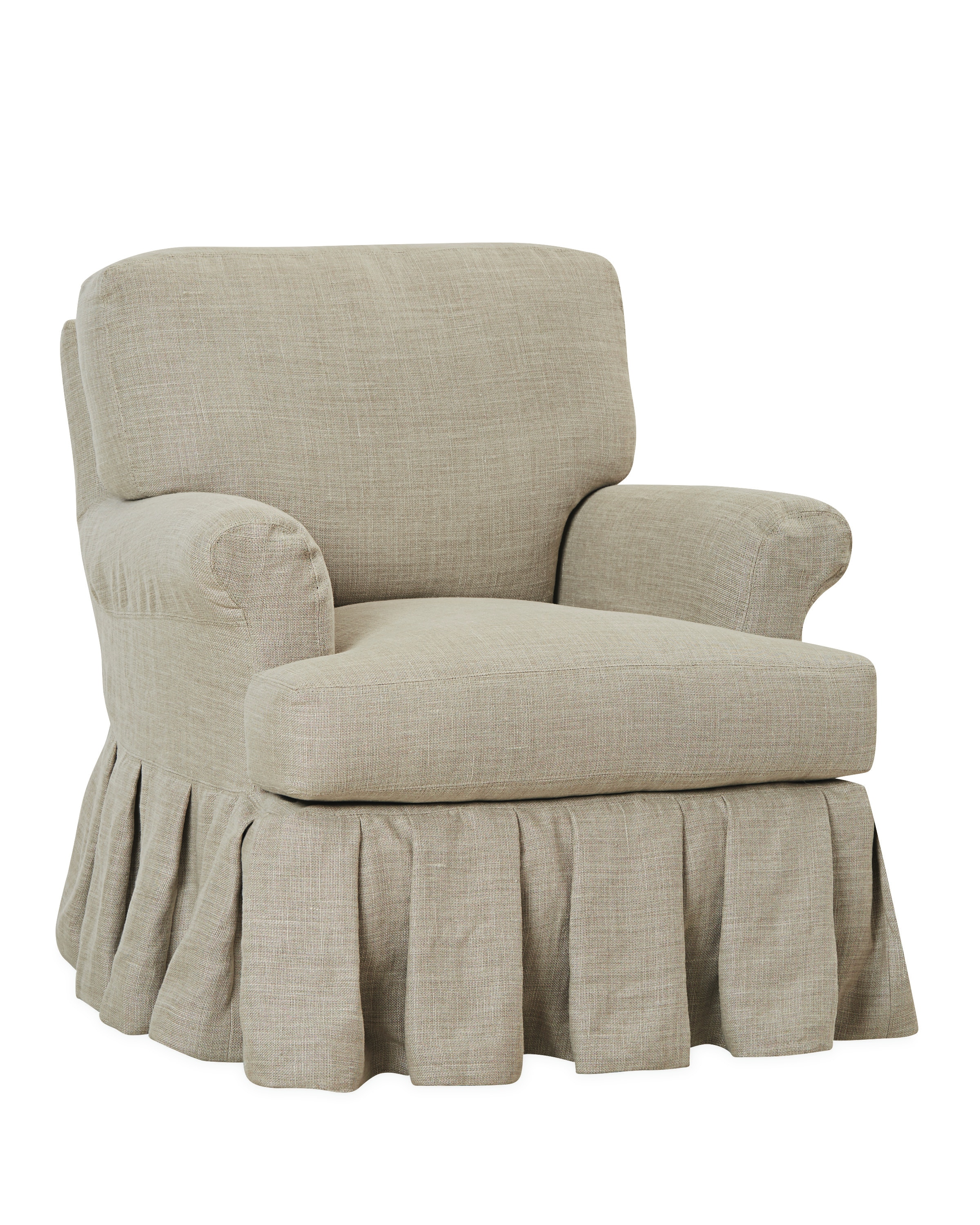 Lee Industries Living Room Slipcovered Swivel Chair C379401SW Toms