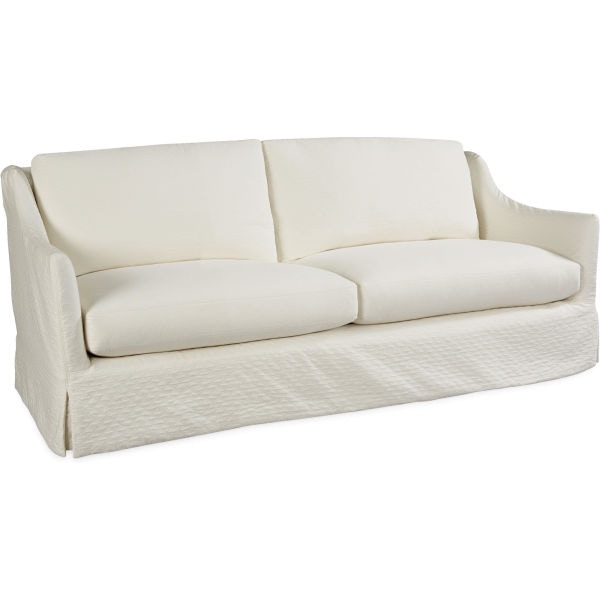  Slipcovered Apartment Sofa 